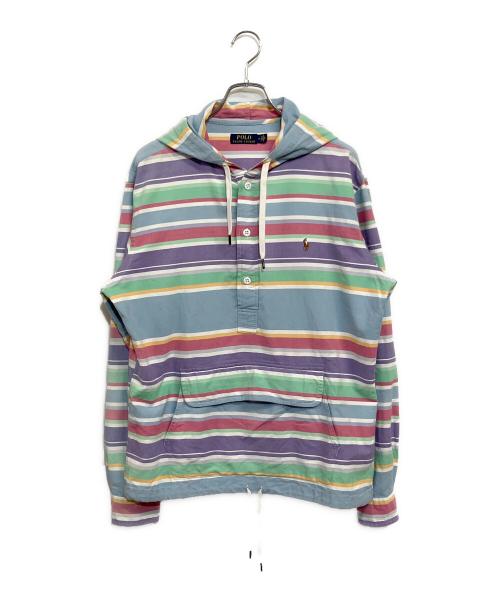Polo By Ralph Lauren デニムプルオーバー フーディー M 中古・古着通販】POLO RALPH LAUREN (ポロ・ラルフローレン