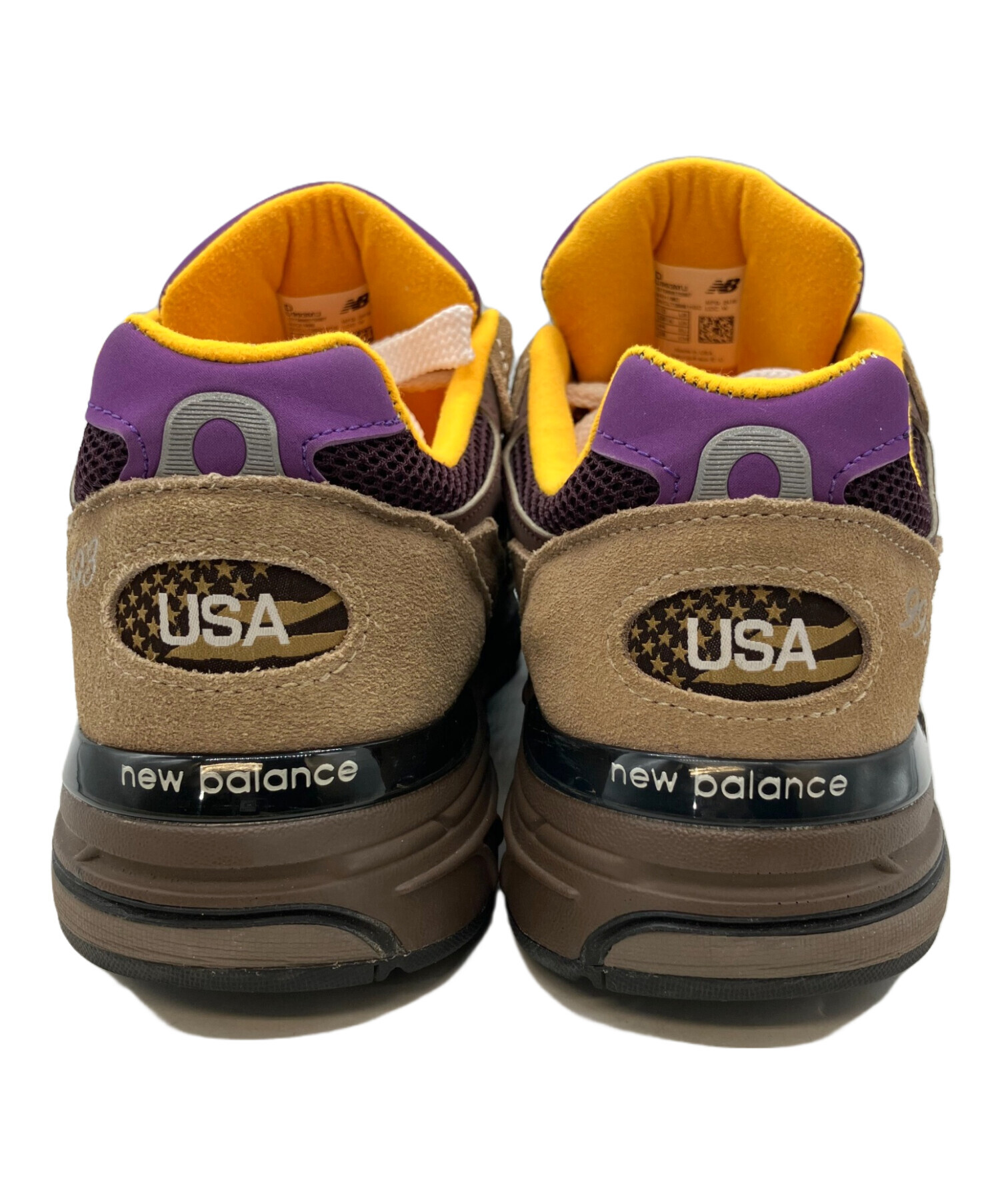 中古・古着通販】NEW BALANCE (ニューバランス) 993 ブラウン サイズ