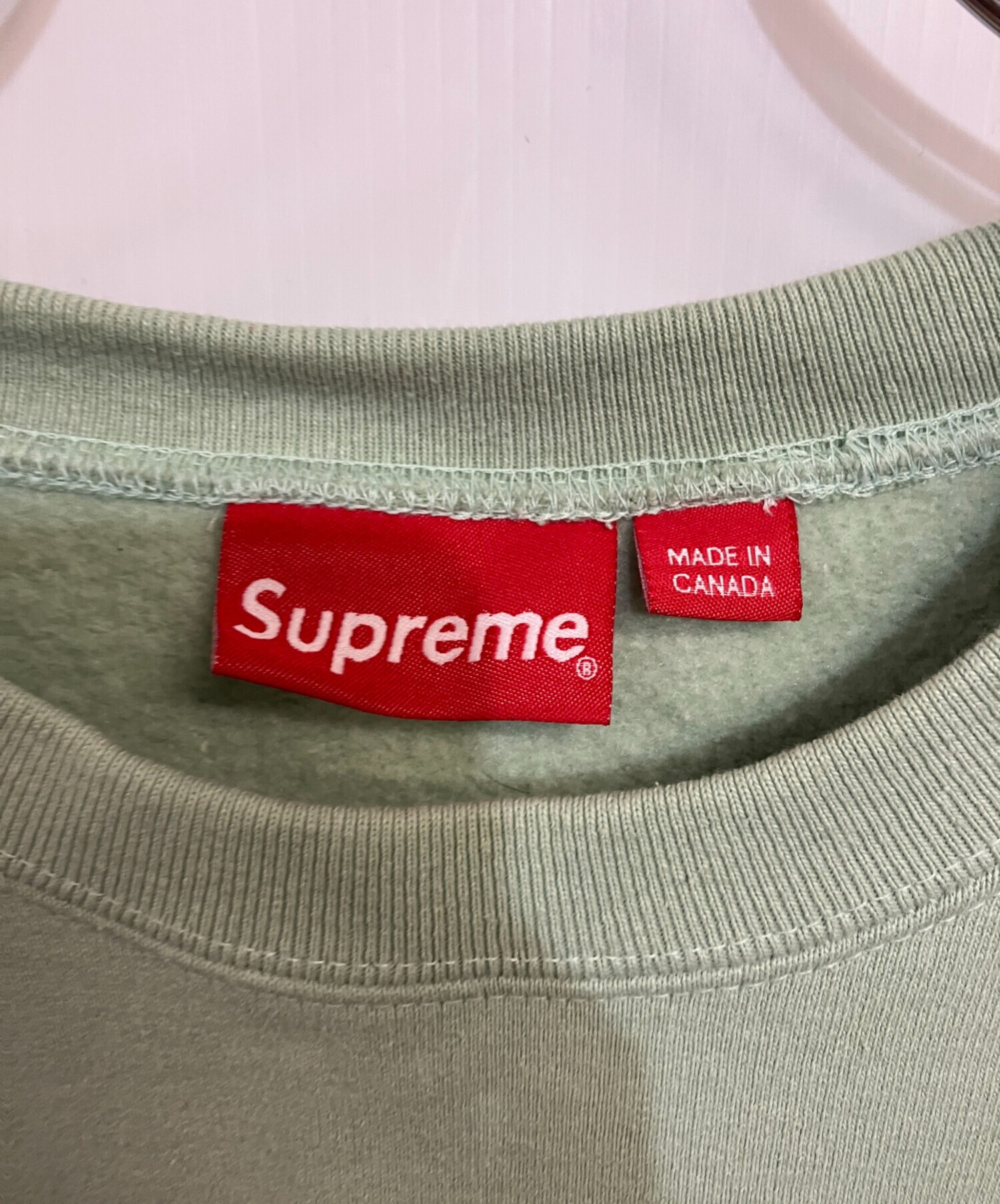 中古・古着通販】Supreme (シュプリーム) Small Box Crewneck グリーン 