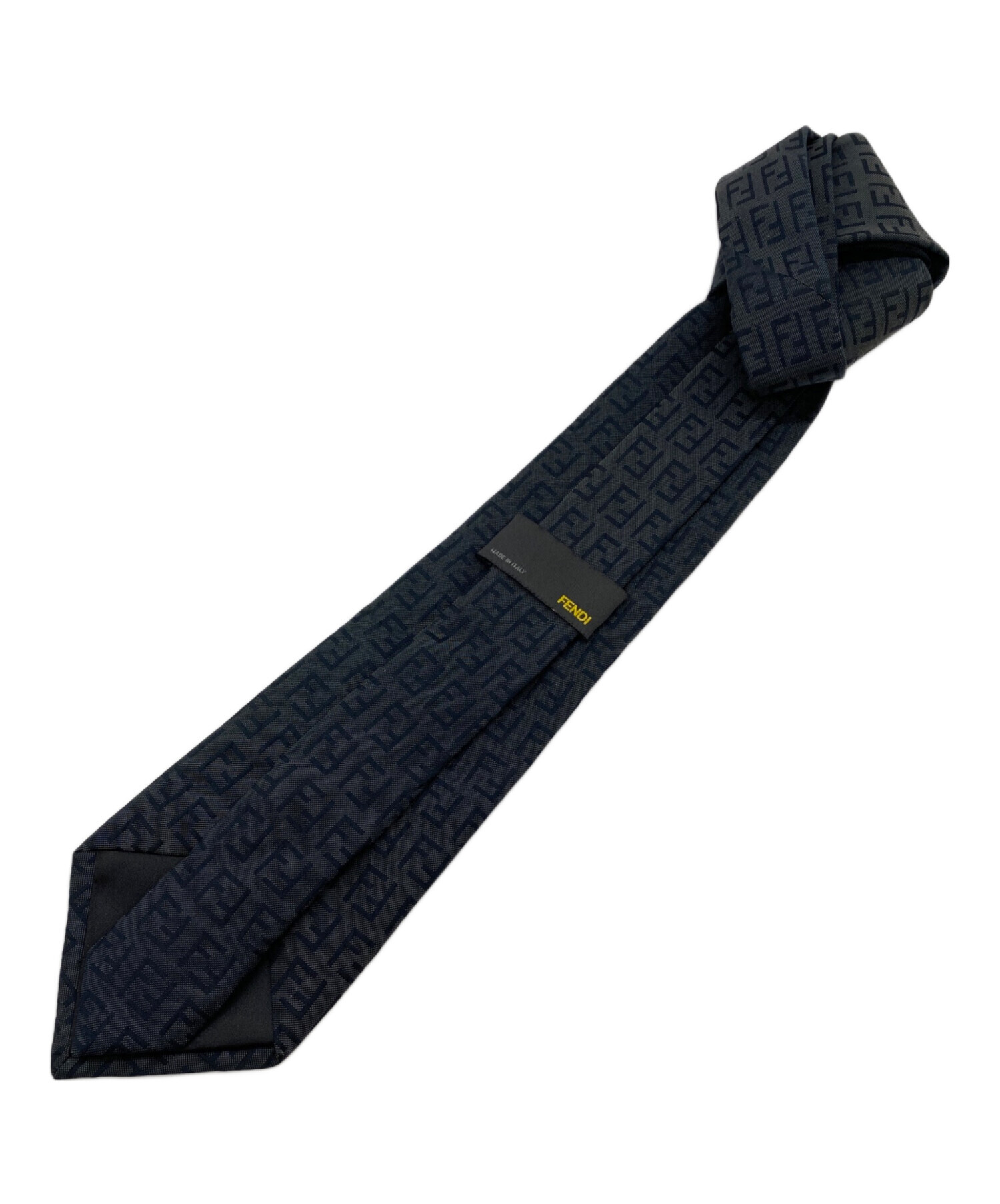 中古・古着通販】FENDI (フェンディ) FFモチーフ ネクタイ ダーク