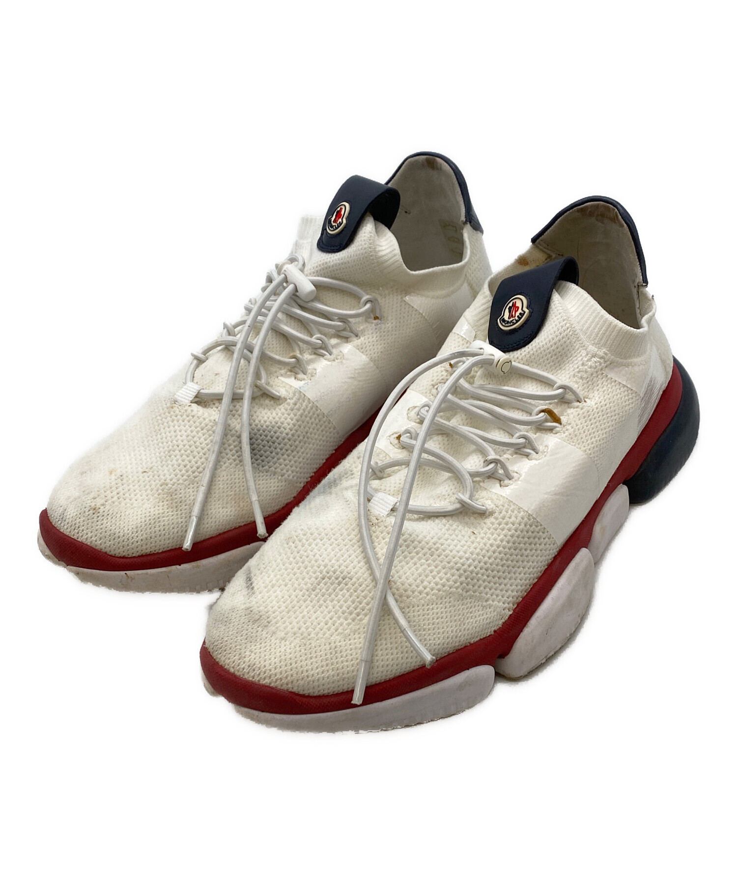 中古・古着通販】MONCLER (モンクレール) BUBBLE SNEAKER ホワイト 