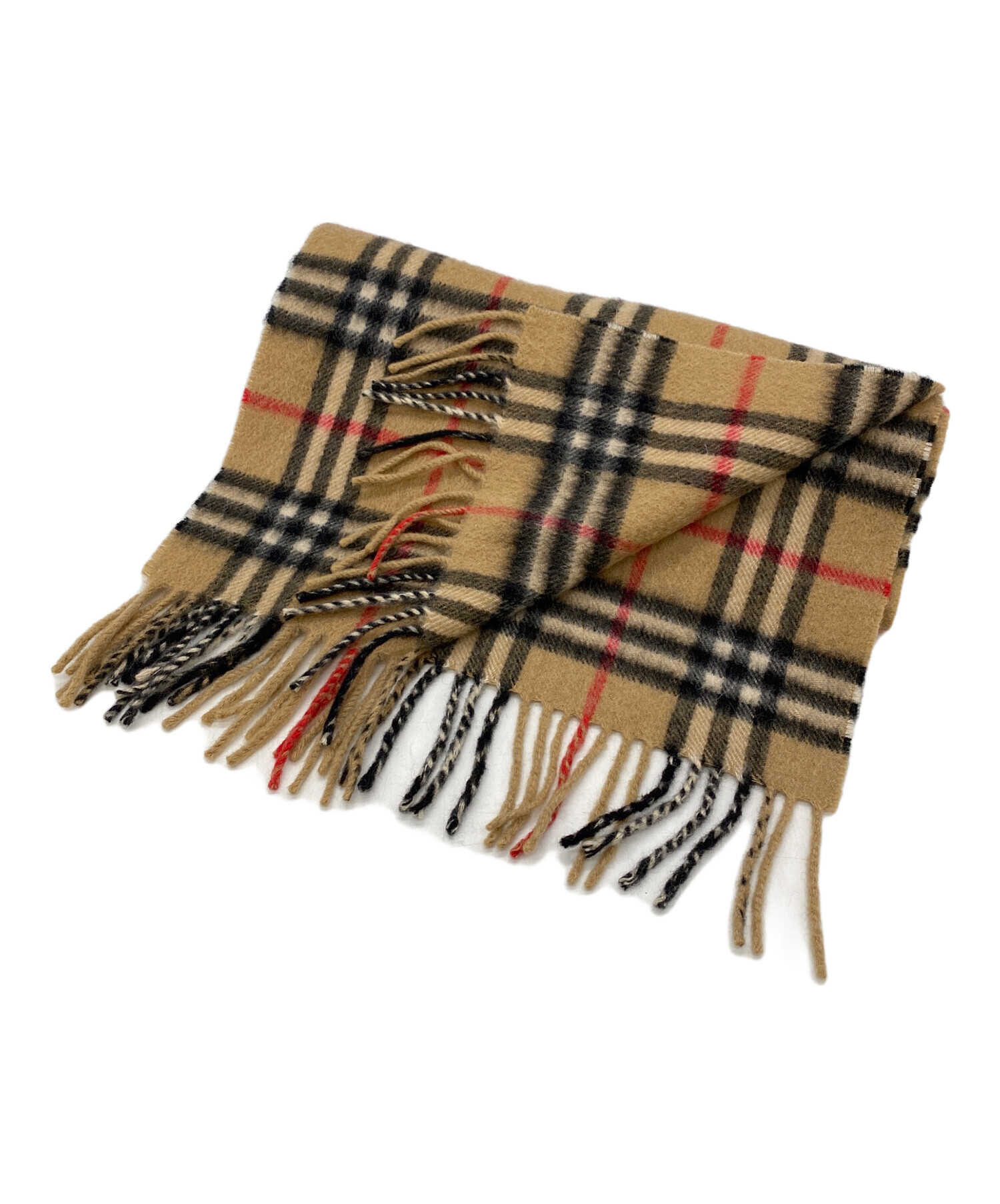 一時的にお値下げしました 年末年始　お値引きしました バーバリー　ストール 中古・古着通販】Burberry's (バーバリーズ) カシミヤストール