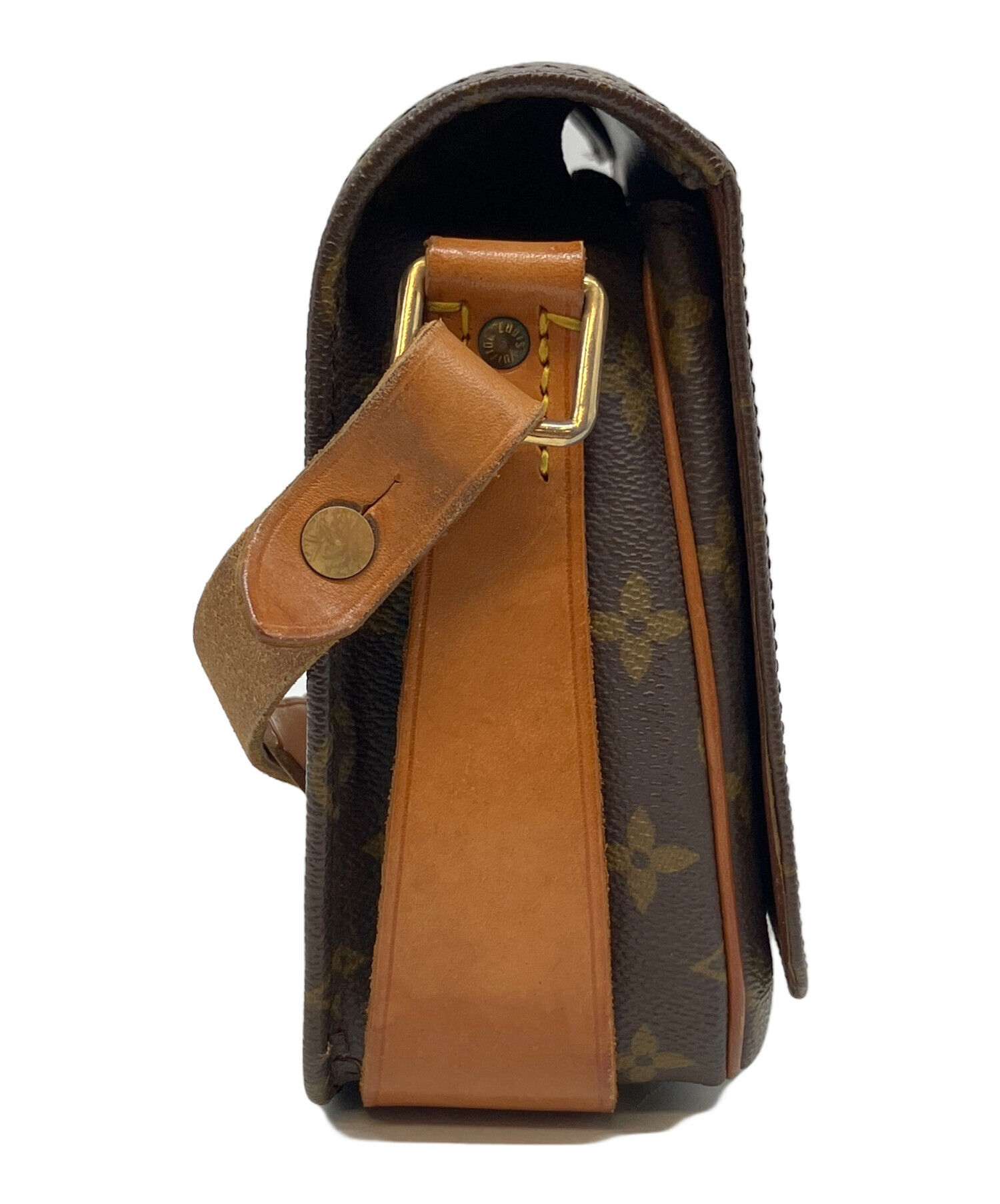 LOUIS VUITTON ルイヴィトン カルトシエール MM エピレザー ショルダーバッグ M52247 レッド レディース 古着 中古 USED LOUIS VUITTON ルイヴィトン カルトシエール MM エピレザー ショルダー