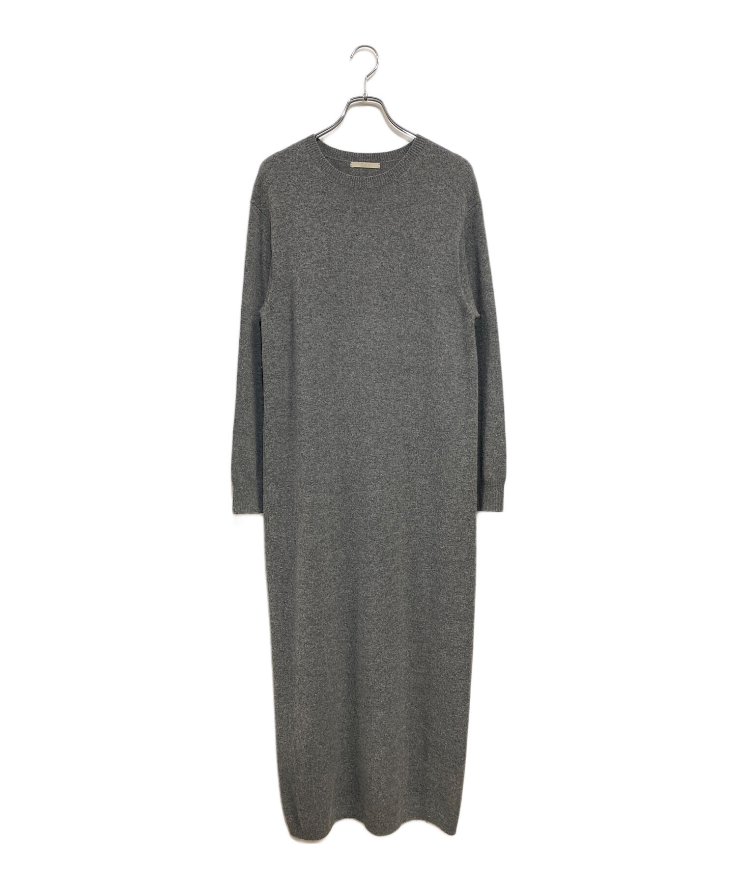 中古・古着通販】Plage (プラージュ) ニットワンピース グレー サイズ