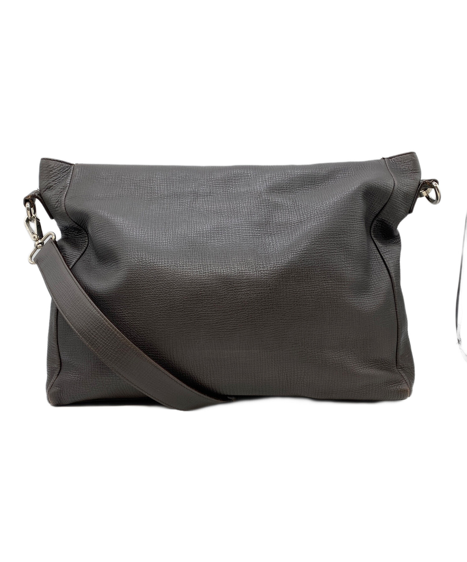 中古・古着通販】JIL SANDER (ジルサンダー) ショルダーバッグ グレー 