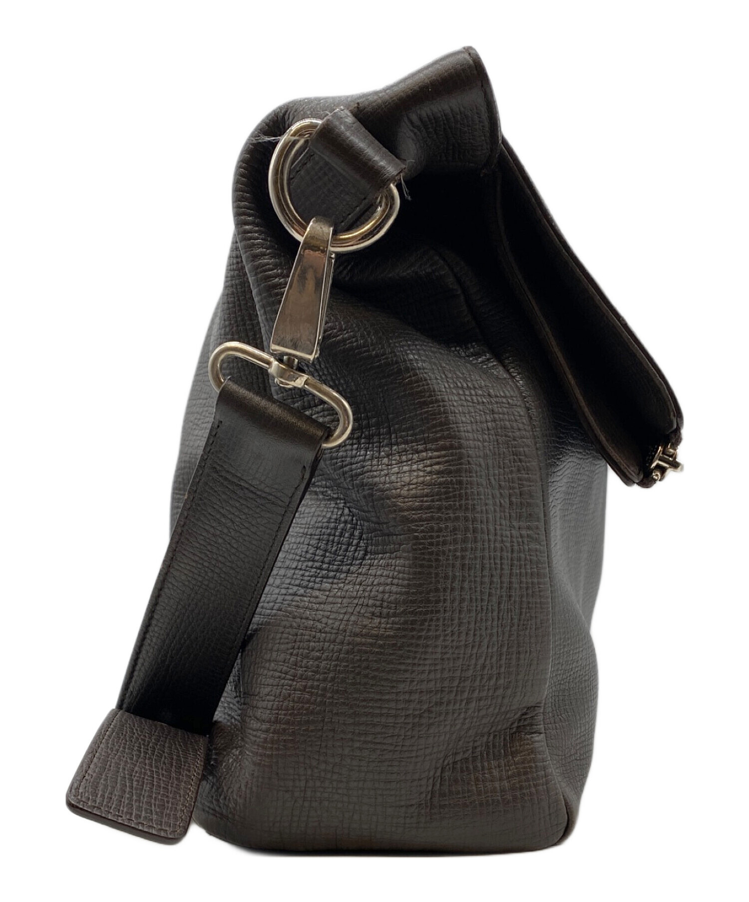 中古・古着通販】JIL SANDER (ジルサンダー) ショルダーバッグ グレー 