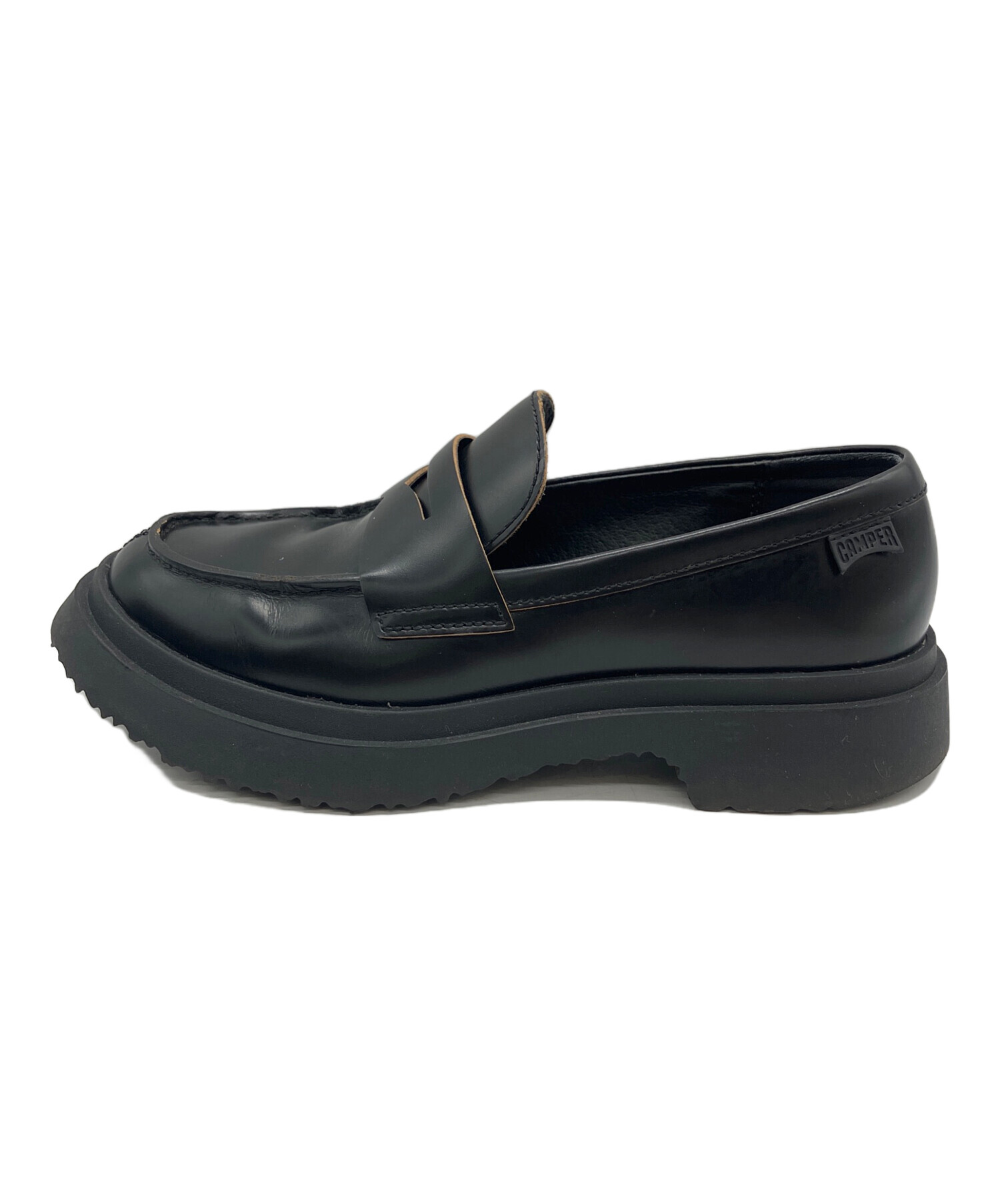 中古・古着通販】CAMPER (カンペール) ローファー ブラック サイズ 