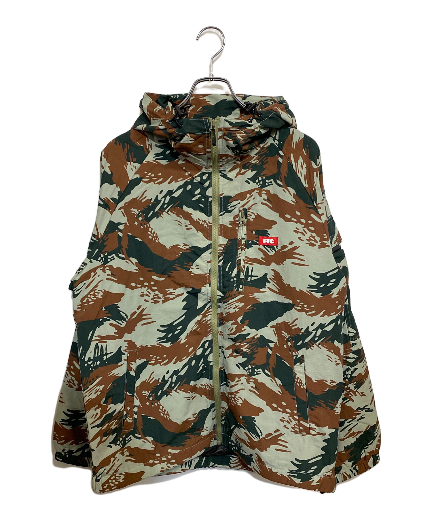 中古・古着通販】FTC (エフティーシー) UTILITY HOODED JACKET 黄緑