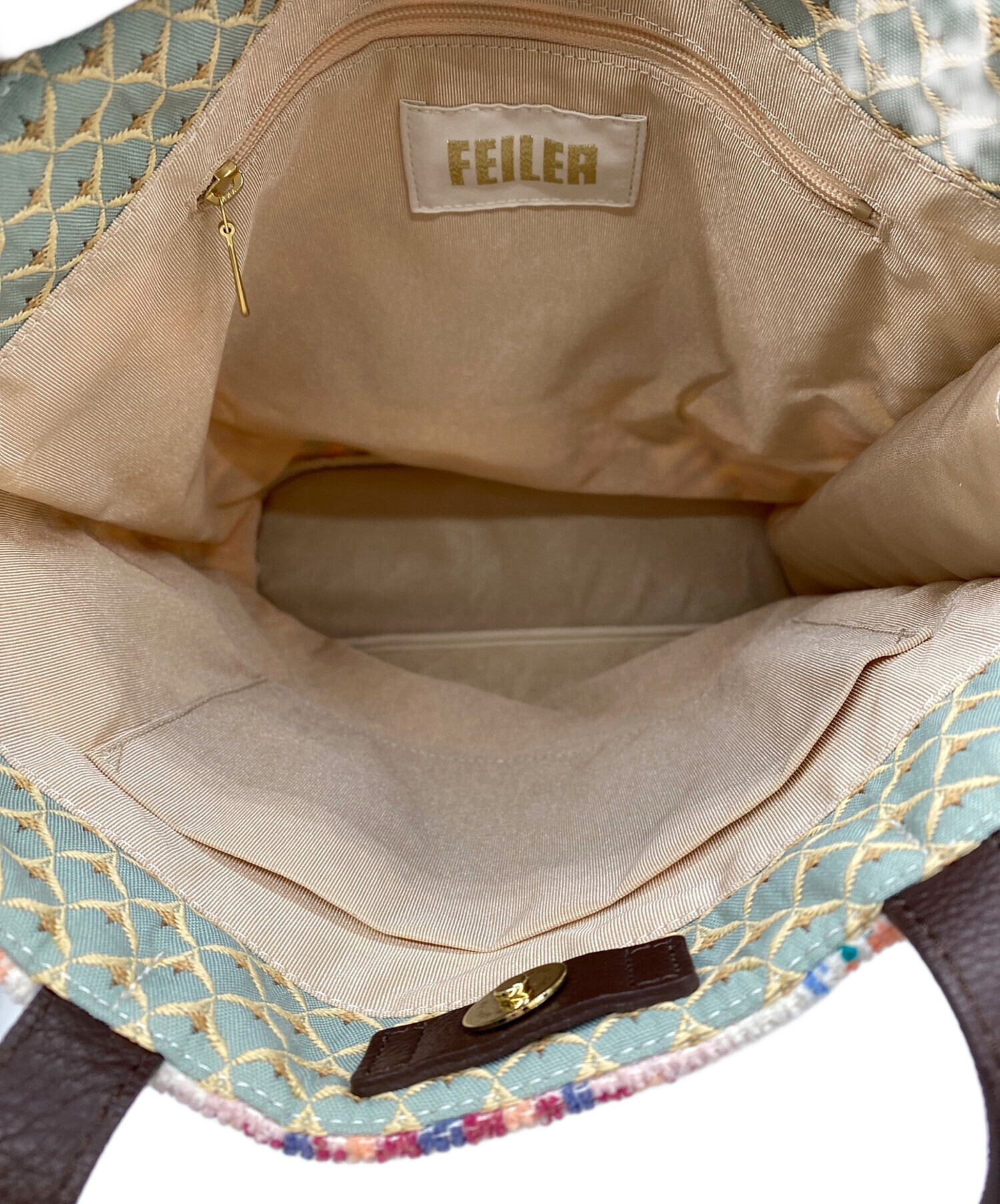 中古・古着通販】FEILER (フェイラー) トートバッグ マルチカラー