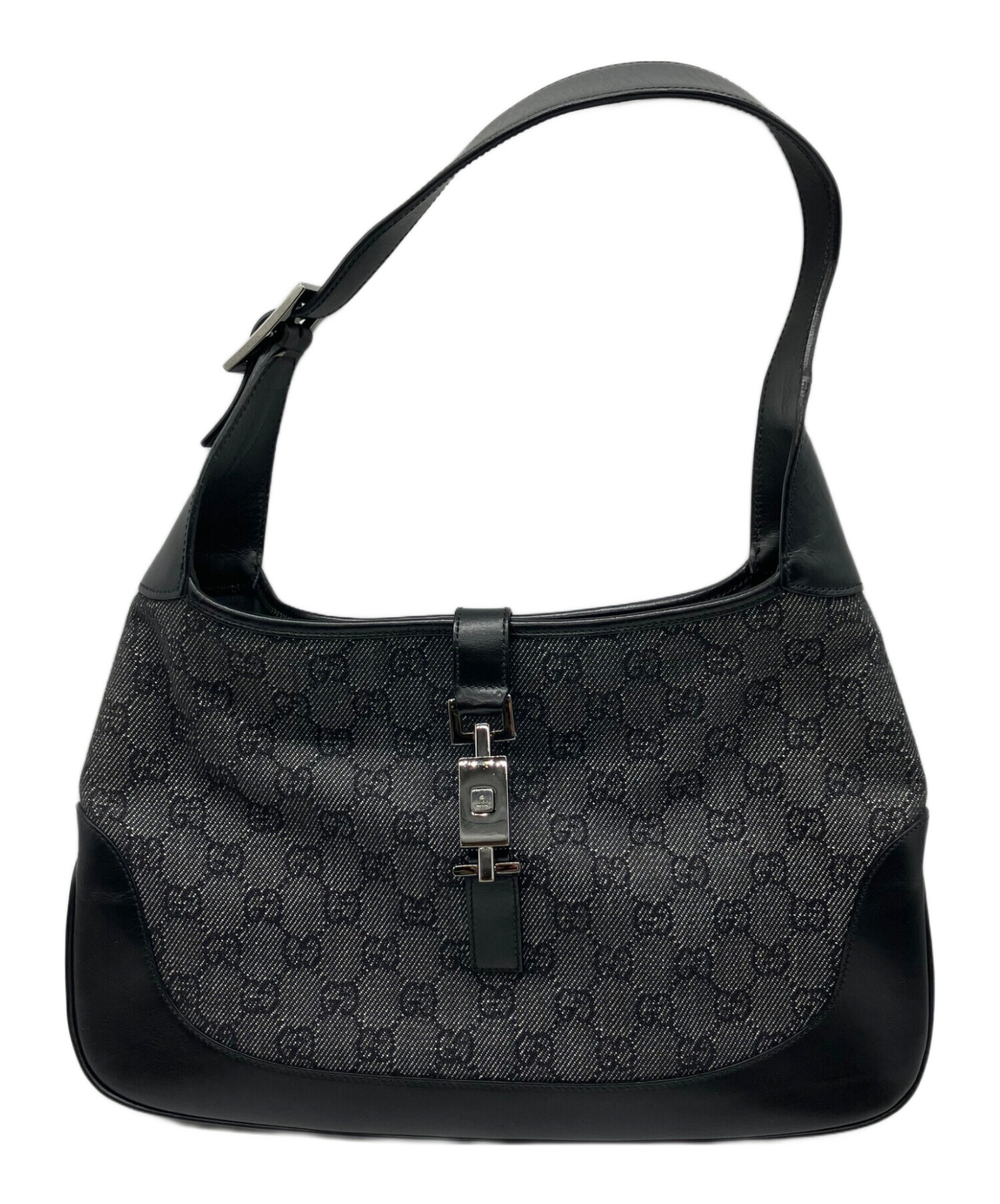 中古・古着通販】GUCCI (グッチ) ワンショルダーバッグ グレー