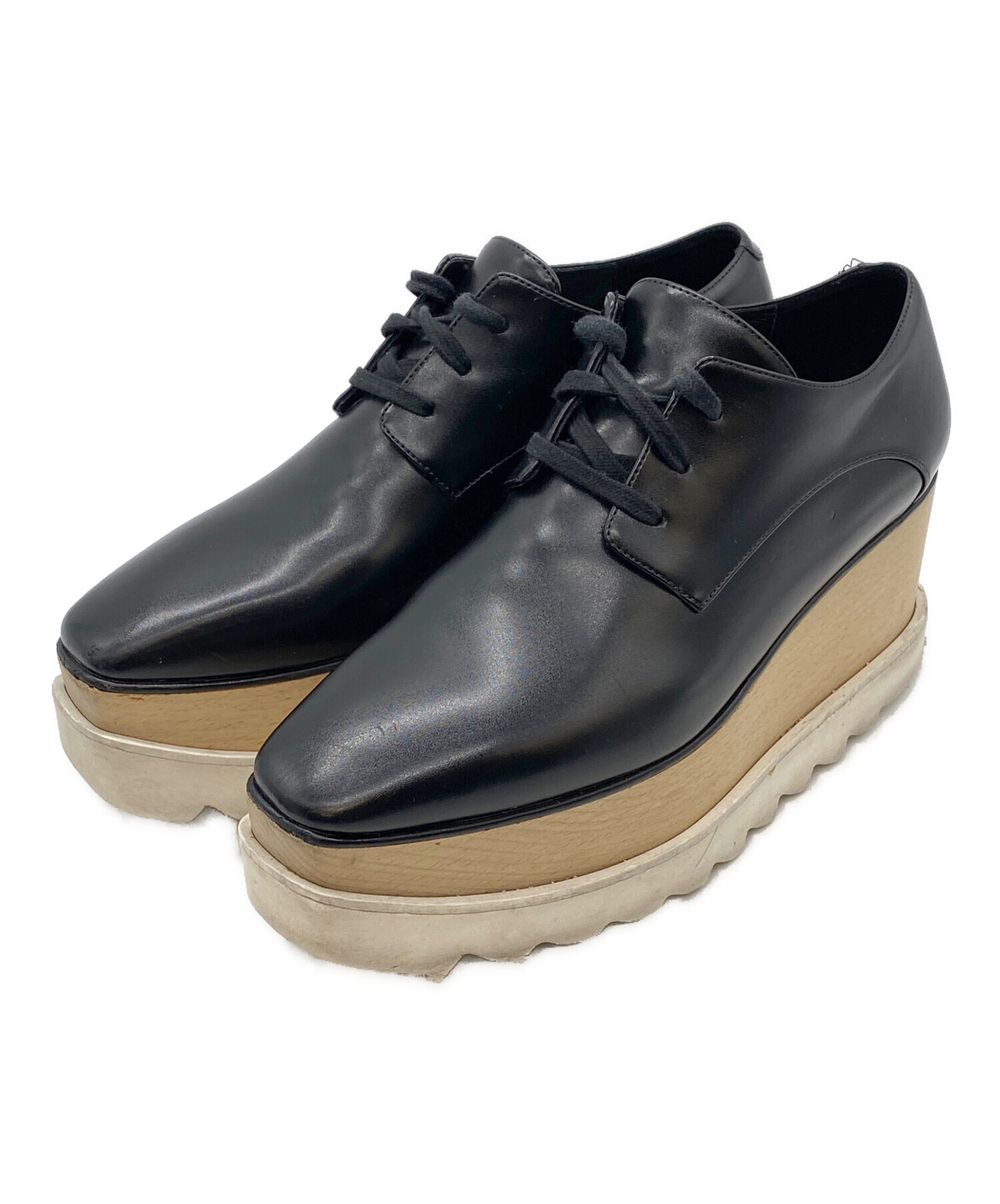 STELLA McCARTNEY エナメルオックスフォードシューズ 厚底 中古・古着通販】STELLA McCARTNEY (ステラマッカートニー