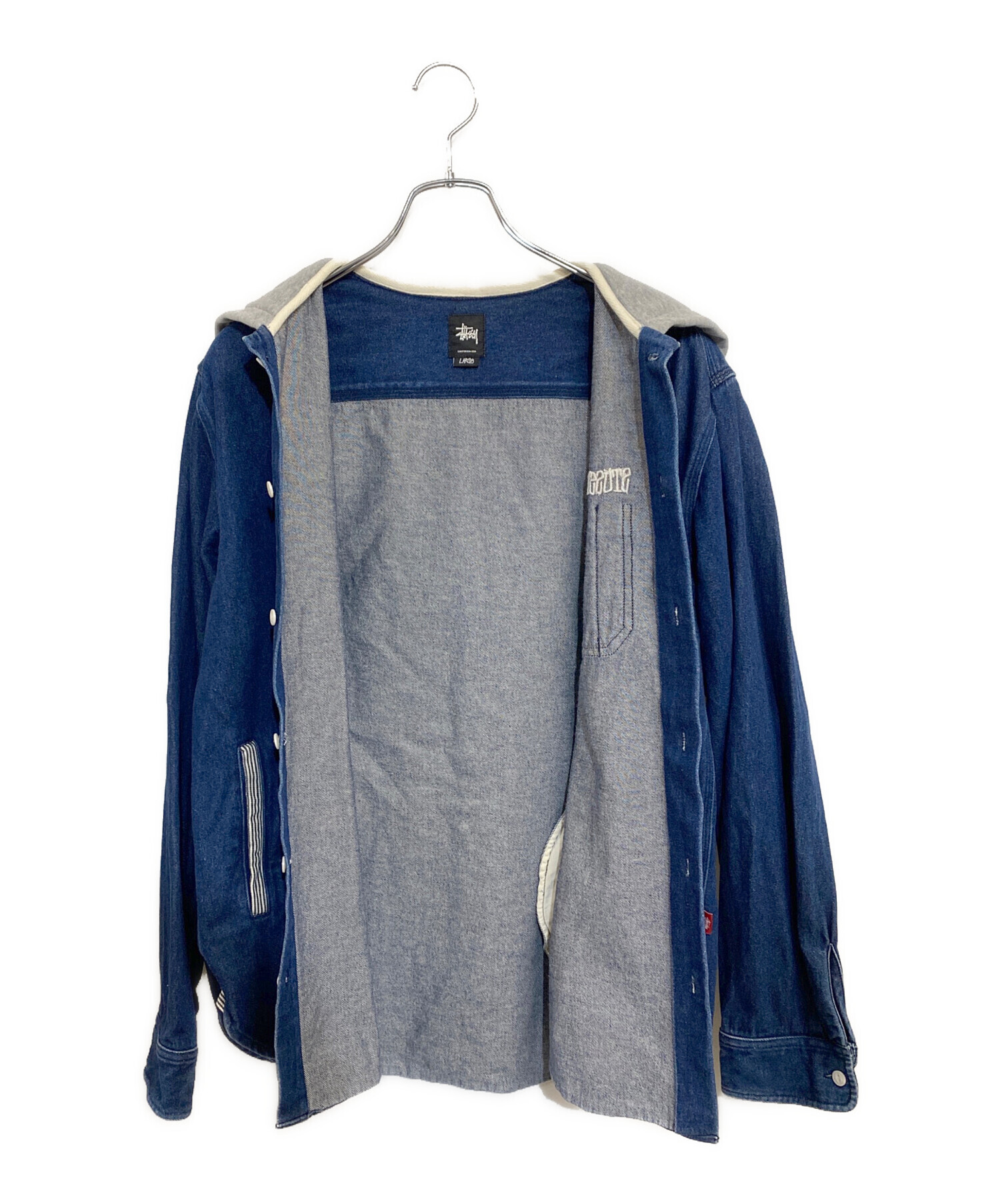 中古・古着通販】stussy (ステューシー) デニムジャケット インディゴ