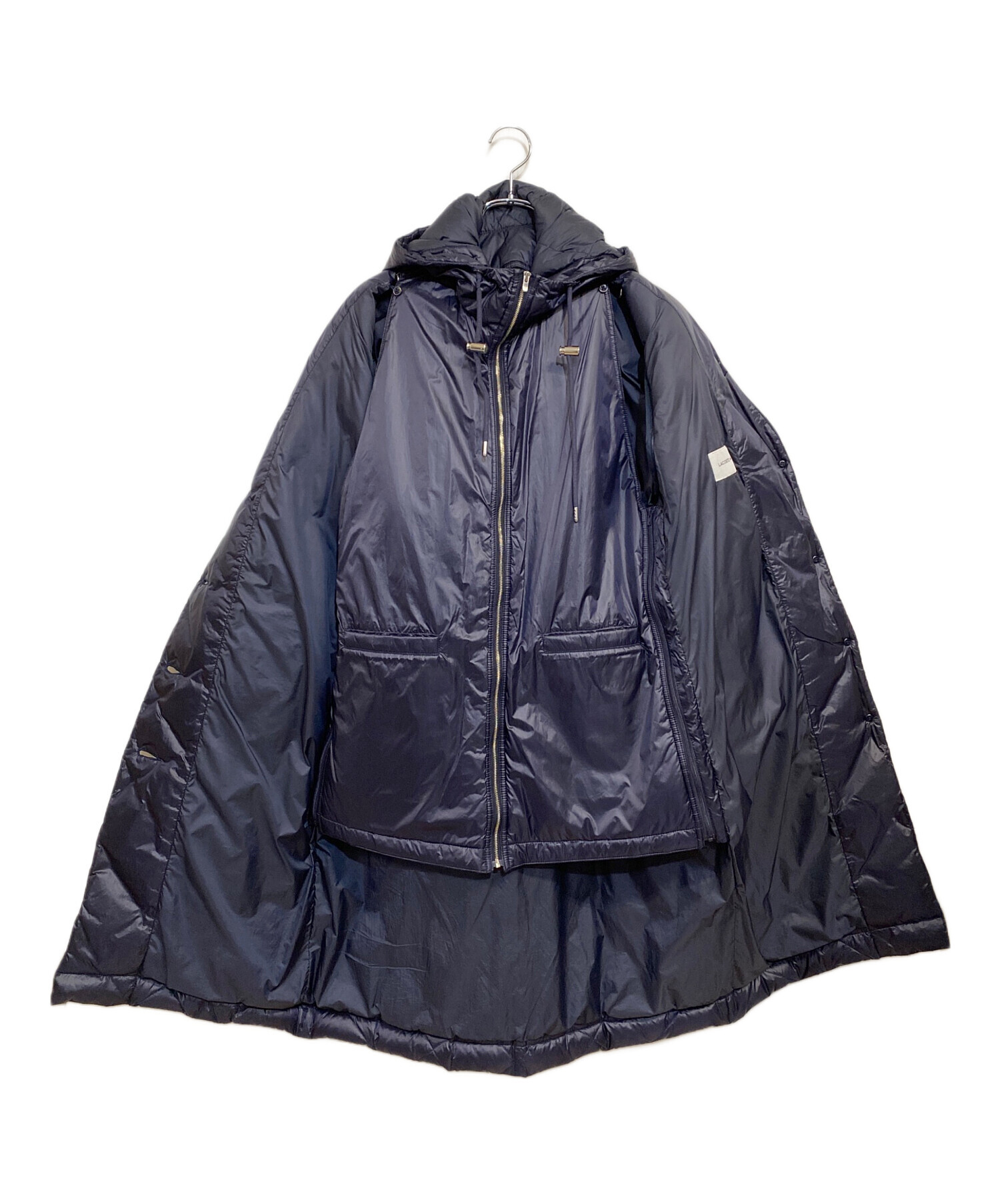 中古・古着通販】LACOSTE (ラコステ) 2WAY ダウンコート ネイビー
