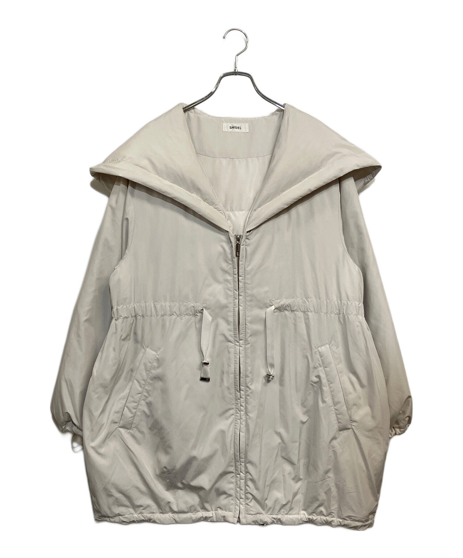 中古・古着通販】Snidel (スナイデル) 23AW レディモッズダウン グレー 