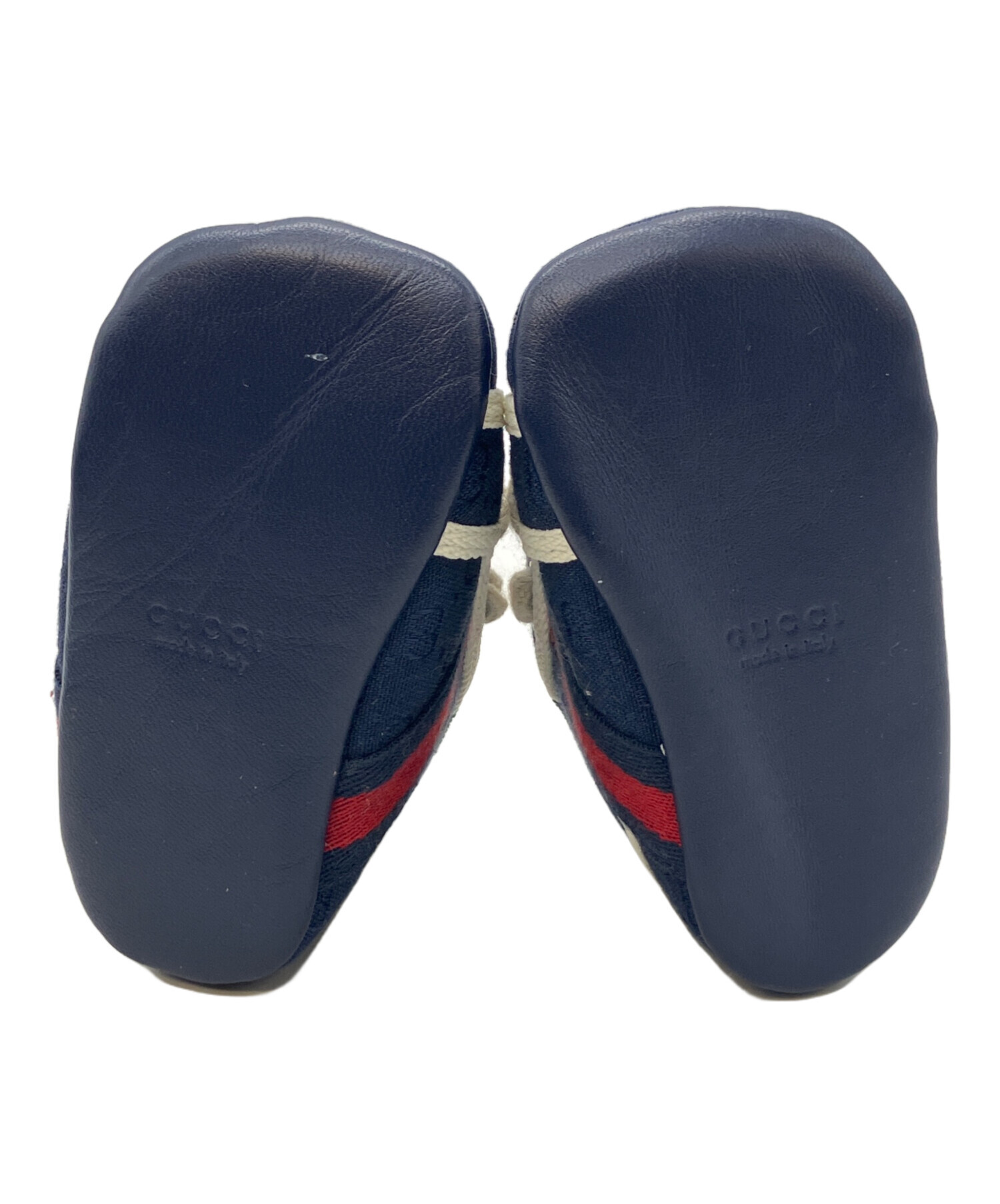 中古・古着通販】GUCCI (グッチ) スニーカー ネイビー サイズ:SIZE 17