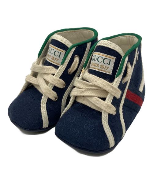 Uzufuri さん専用Gucci キッズレザースニーカー ネイビー⭐︎20cm 1016010805411018_01_2830w.jpeg