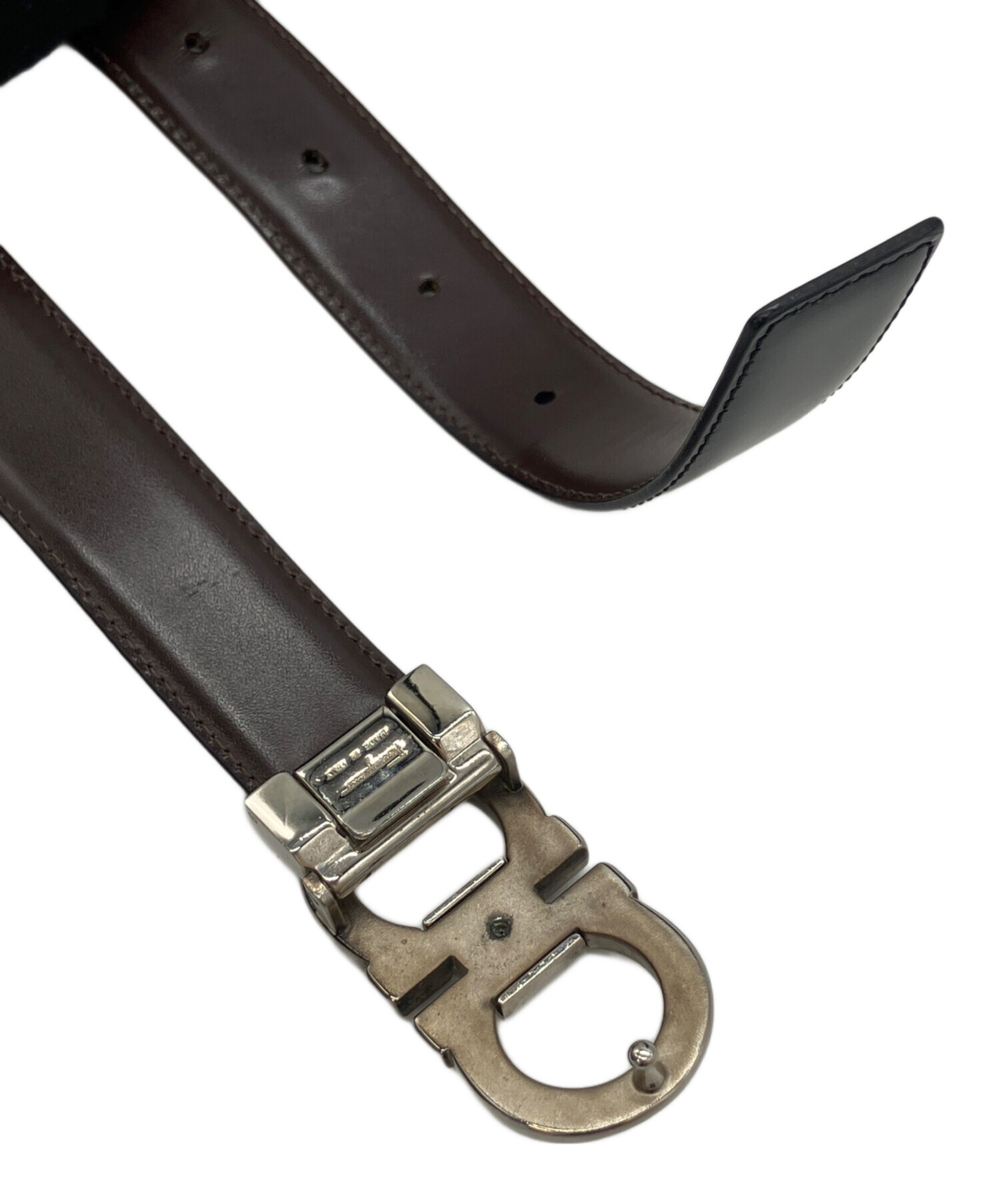 中古・古着通販】Ferragamo (フェラガモ) ベルト ブラック｜ブランド