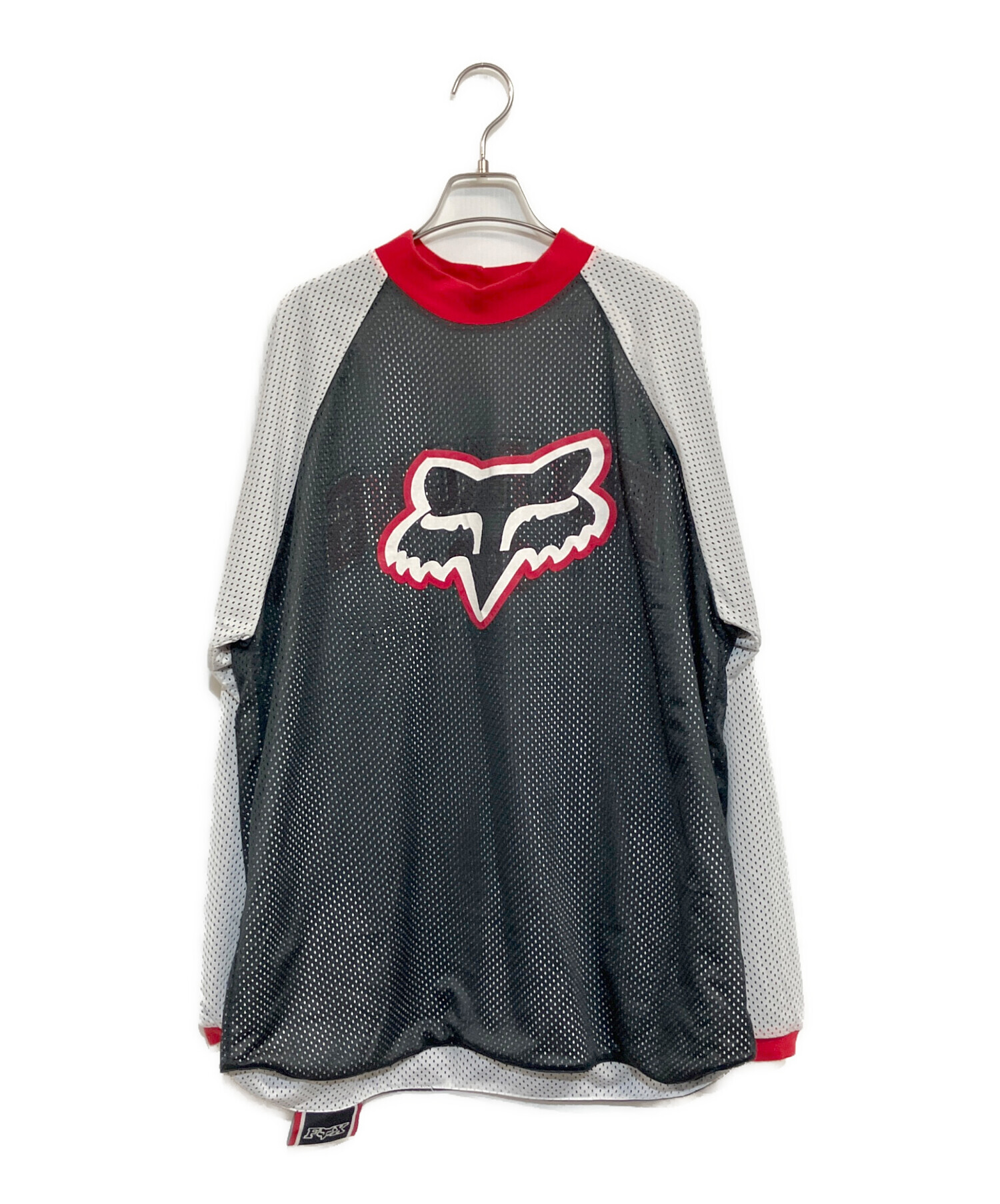 【レア】FOX RACING　レーシング　モトクロス　シャツ　ジャージ　Lサイズ 中古・古着通販】FOX RACING (フォックスレーシング) 90's
