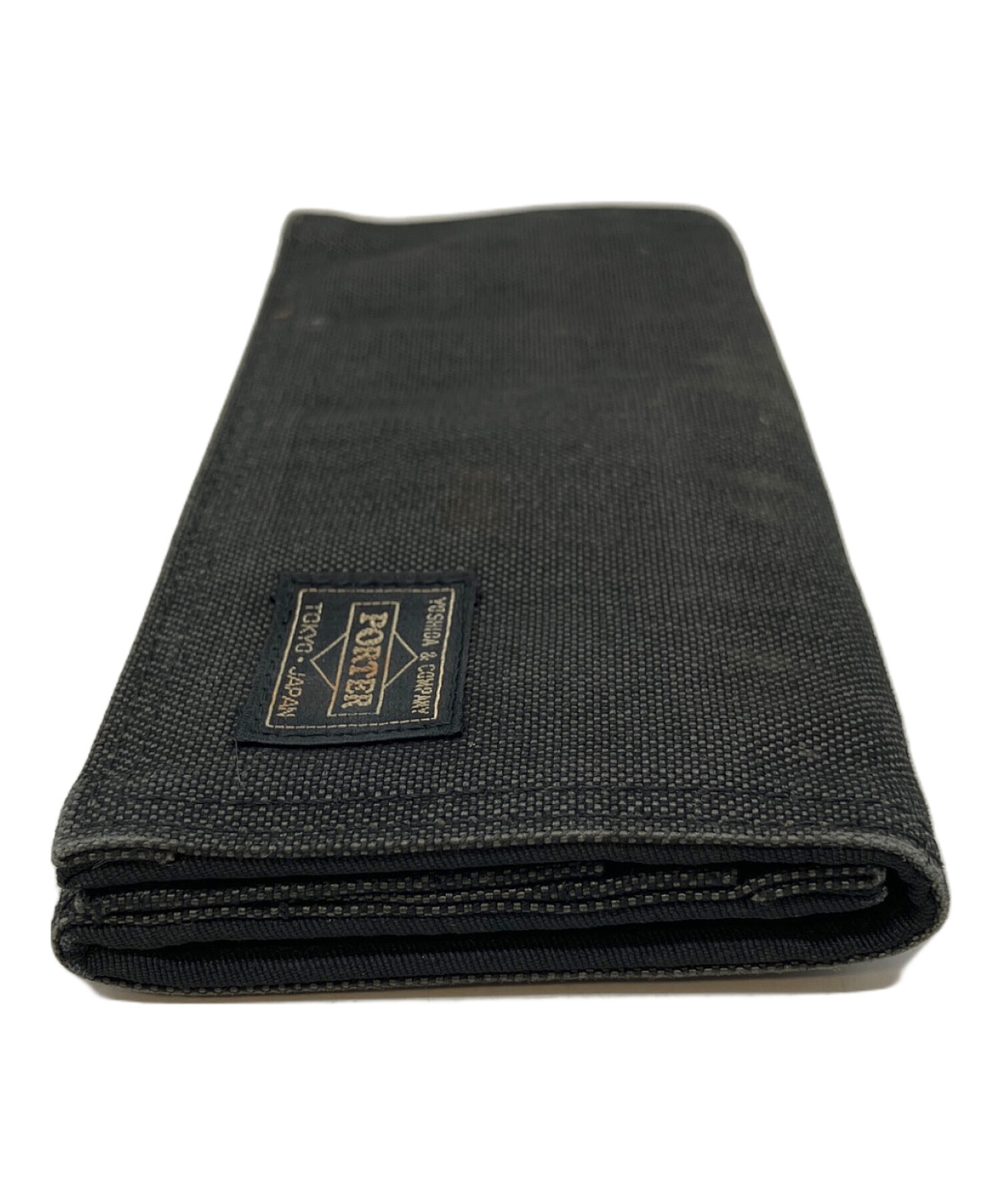 中古・古着通販】PORTER (ポーター) ロングウォレット ブラック 