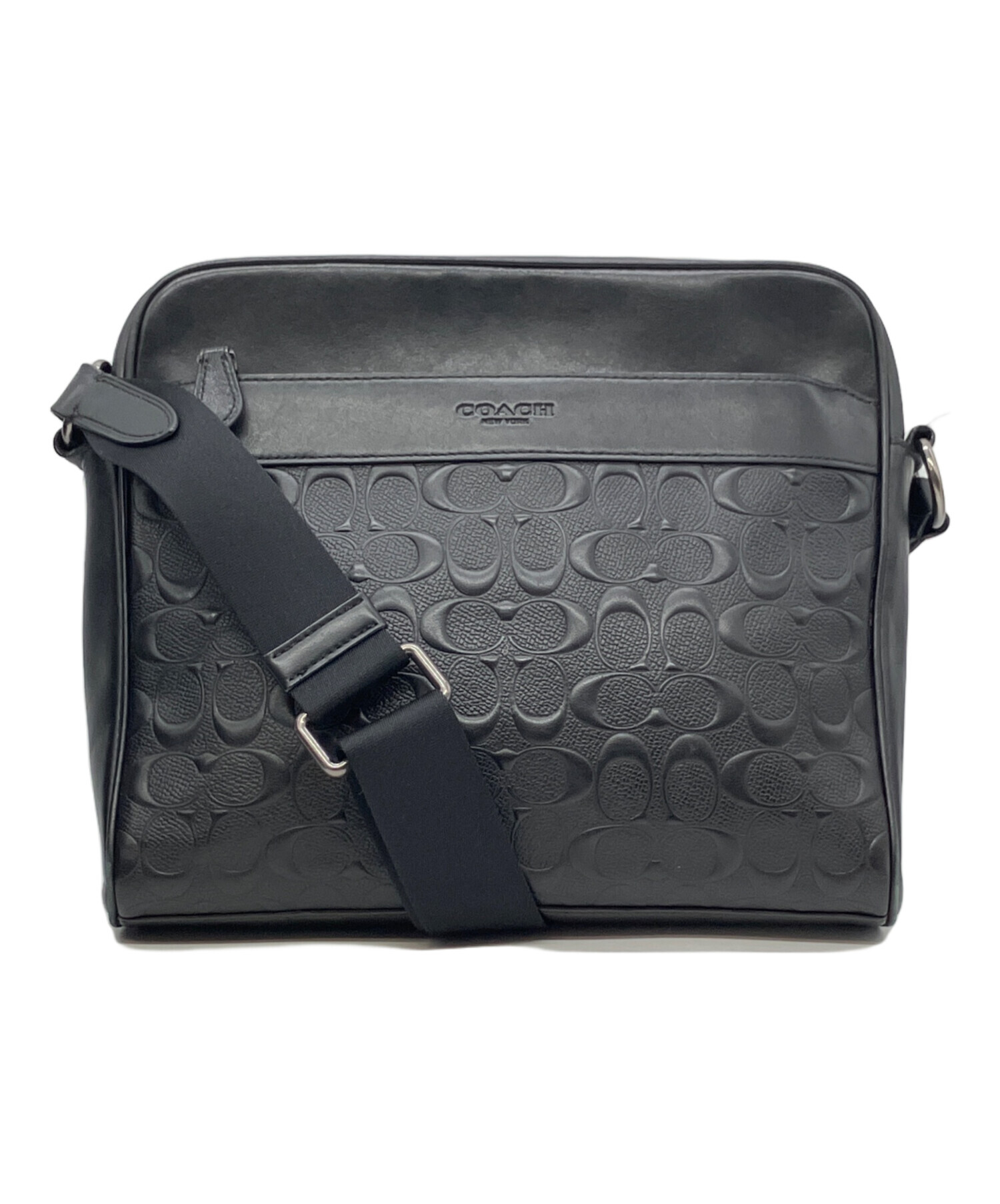 中古・古着通販】COACH (コーチ) ショルダーバッグ ブラック｜ブランド