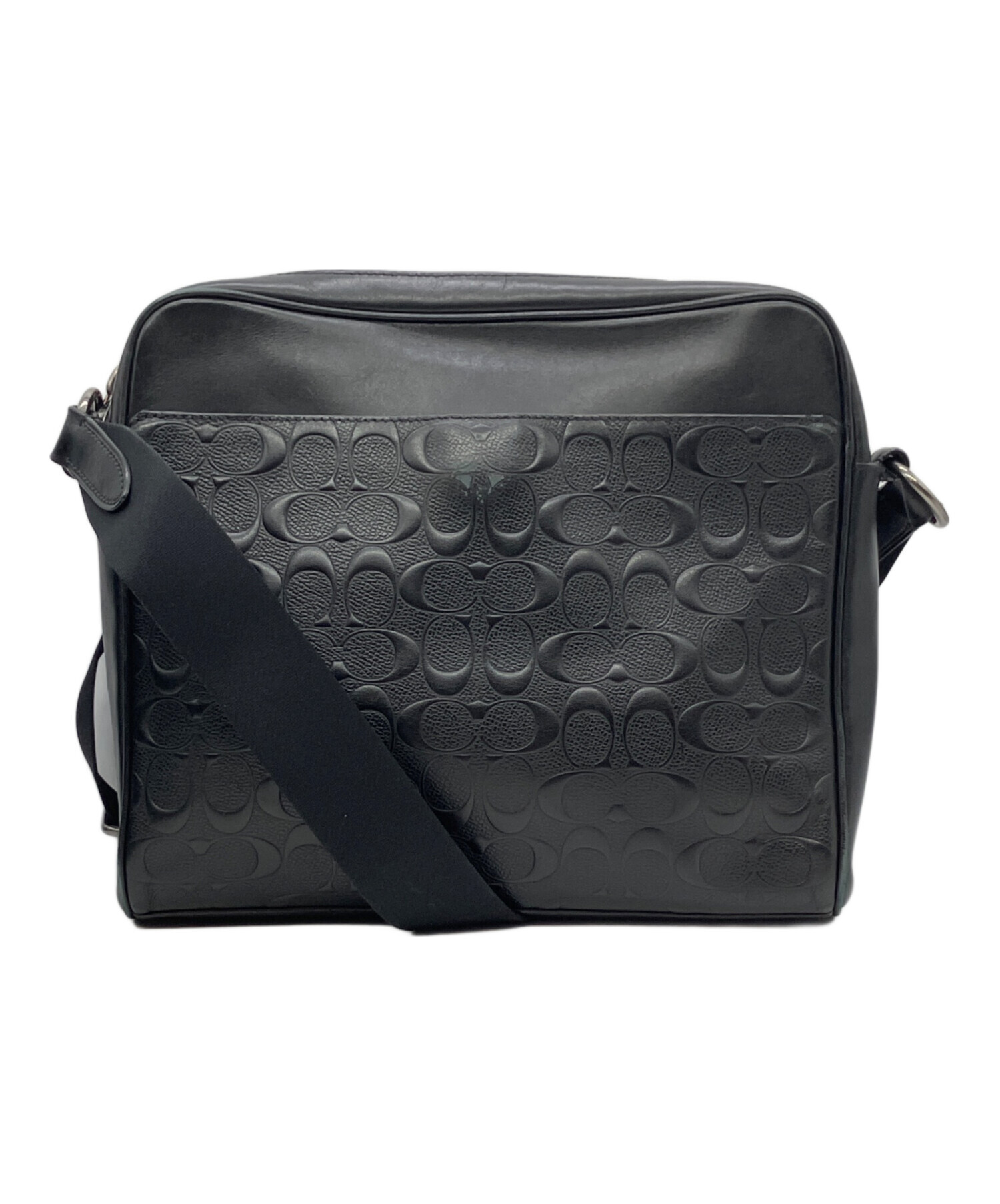 COACH＞コーチバッグ ショルダーバッグ F28455 ブラックメンズバッグ