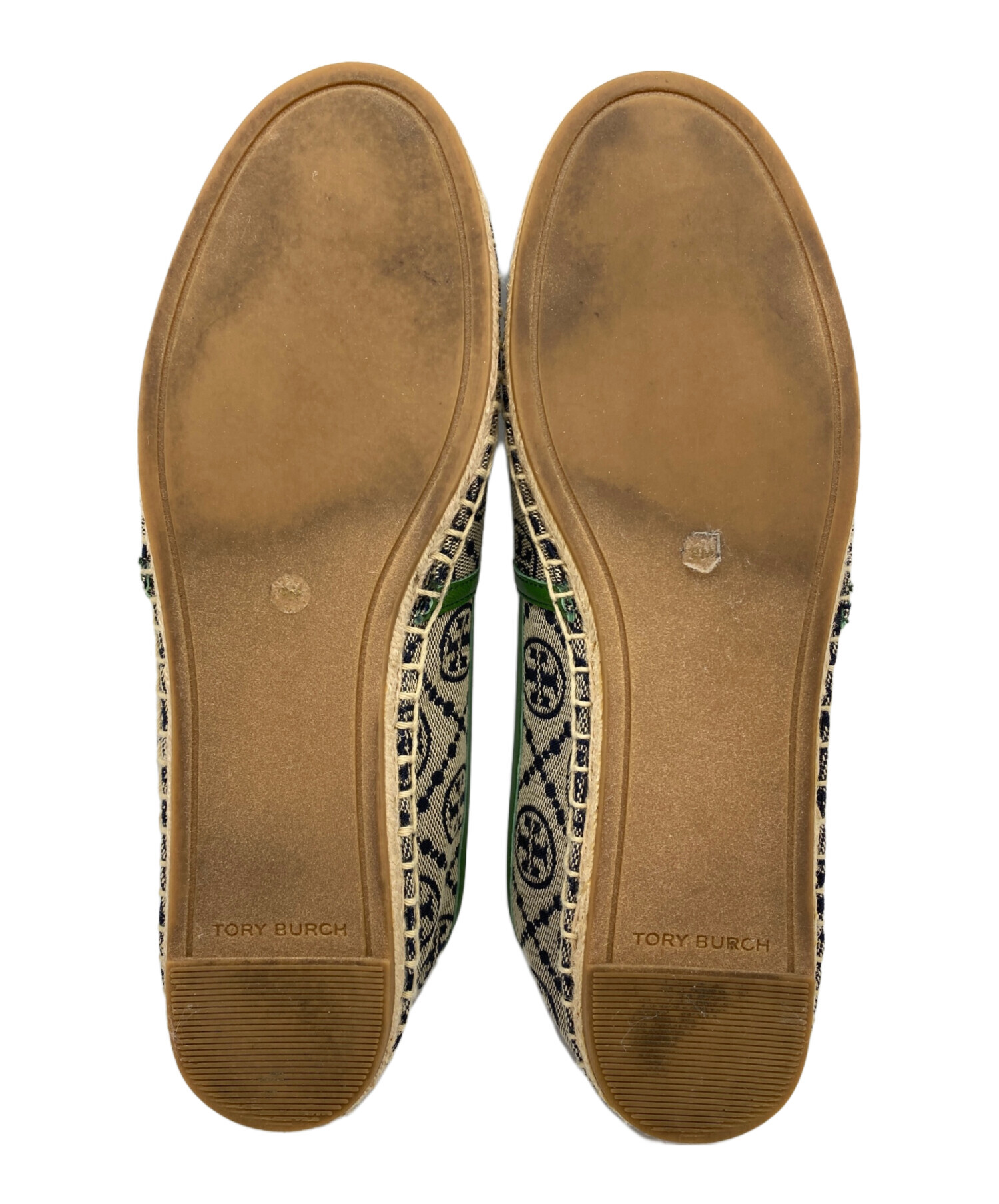 中古・古着通販】TORY BURCH (トリーバーチ) エスパドリーユ ブラウン