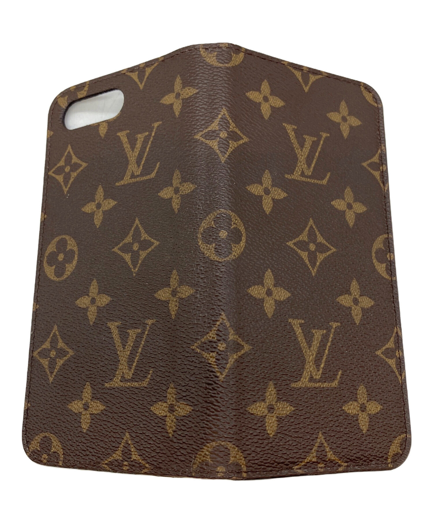 ルイ・ヴィトン ケース ブラウン 中古・古着通販】LOUIS VUITTON (ルイ ヴィトン) スマホケース