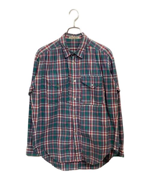 中古・古着通販】ISSEY MIYAKE (イッセイミヤケ) 長袖シャツ グリーン