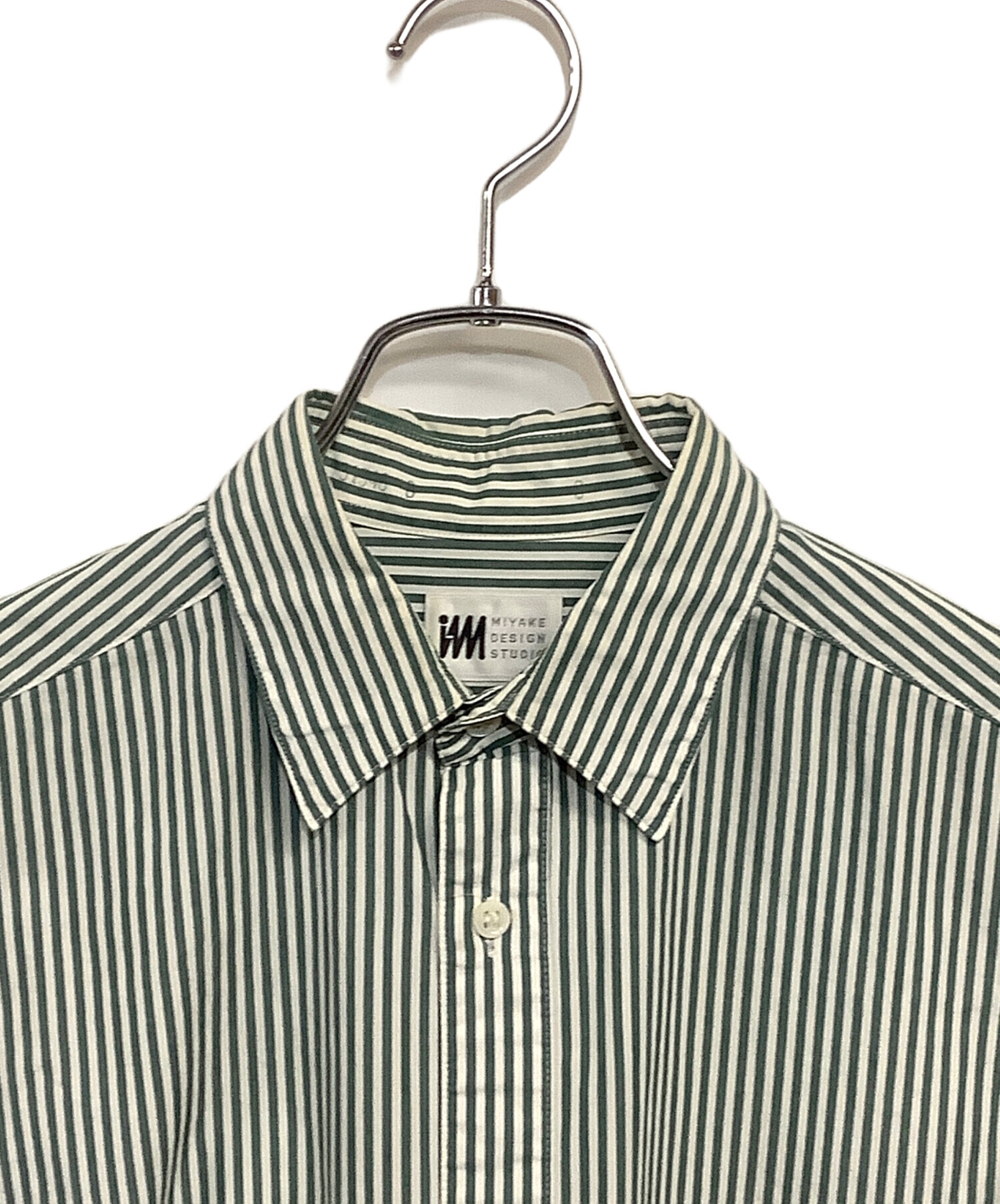 me ISSEY MIYAKE ミー イッセイミヤケ/長袖シャツ/グリーン/MI92KO261/サイズ 表記無し/ABランク/05【中古】 me ISSEY MIYAKE ミー イッセイミヤケ/長袖シャツ/グリーン/MI92KO261