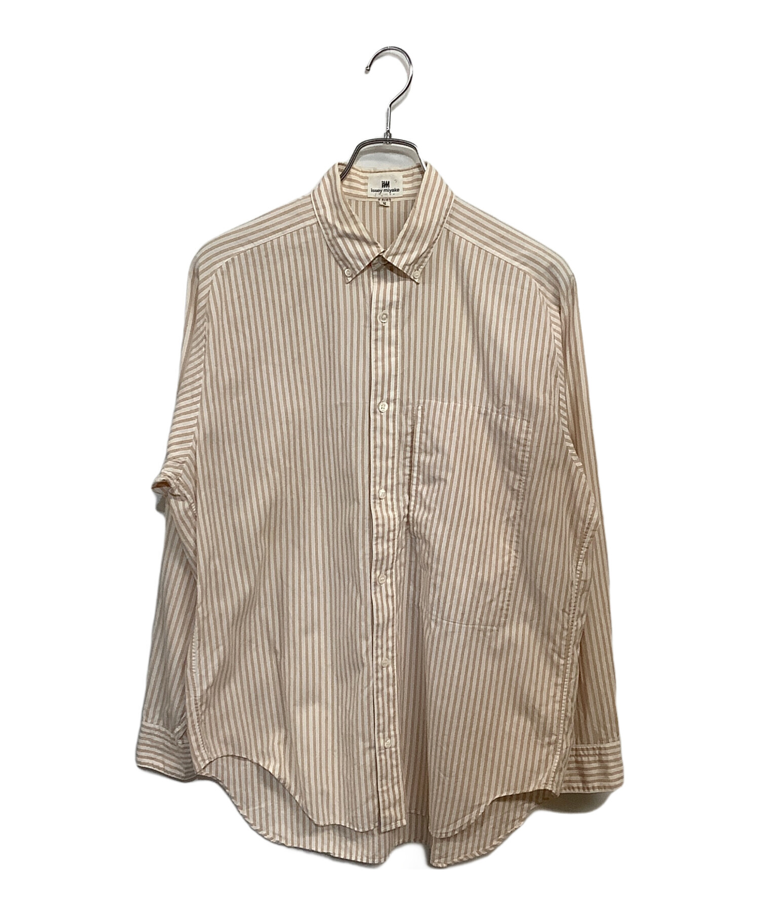 ISSEY MIYAKE ベージュ 長袖トップス 中古・古着通販】im MEN ISSEY MIYAKE (アイム メン イッセイミヤケ
