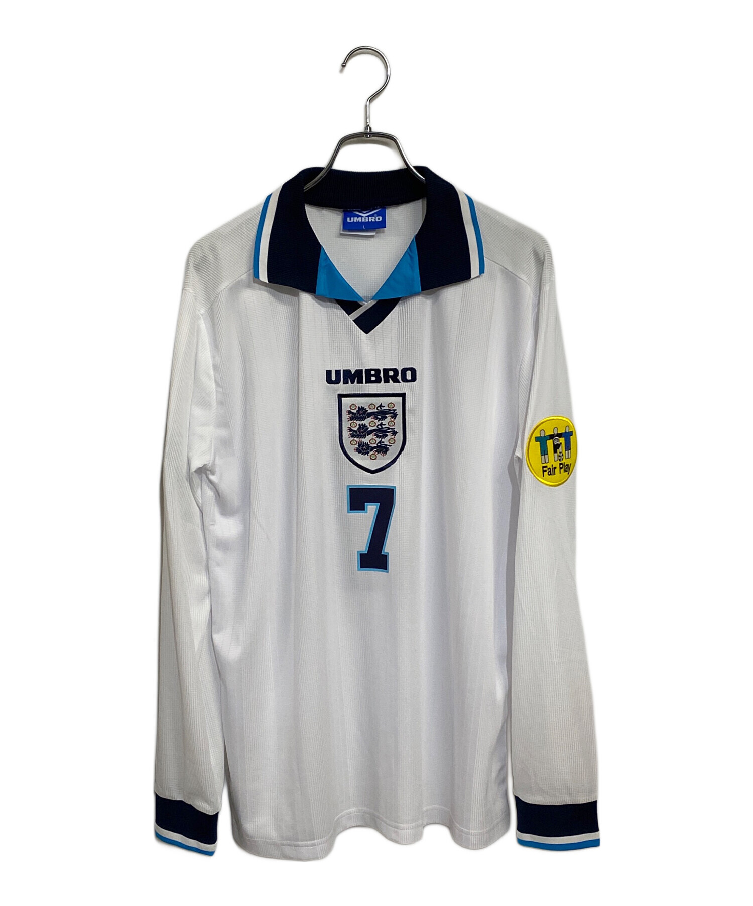 アンブロxイングランド代表 EURO96 ビンテージTシャツ umbro ユーロ 中古・古着通販】イングランド代表 (イングランドダイヒョウ) UMBRO