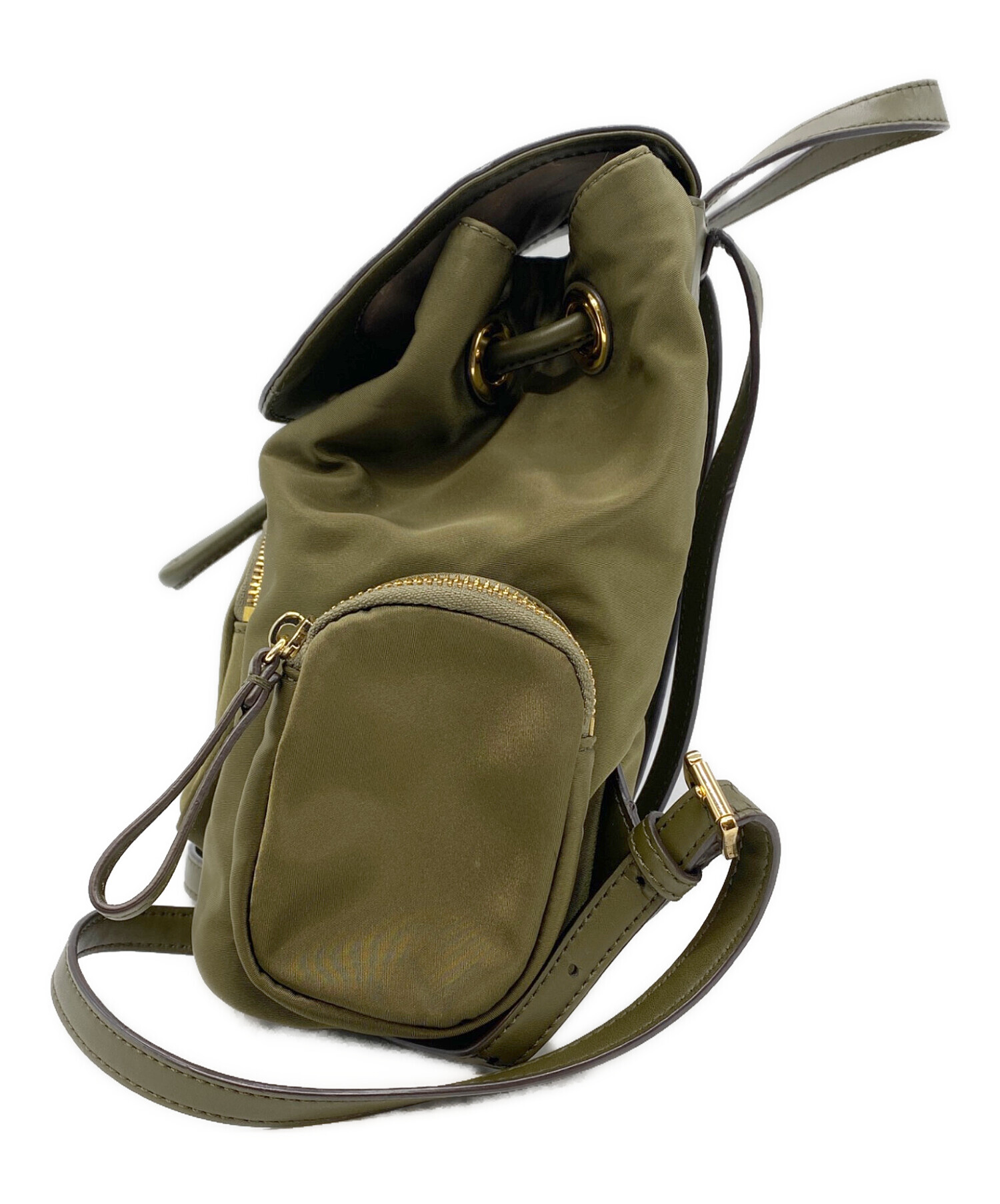中古・古着通販】MICHAEL KORS (マイケル・コース) リュック グリーン