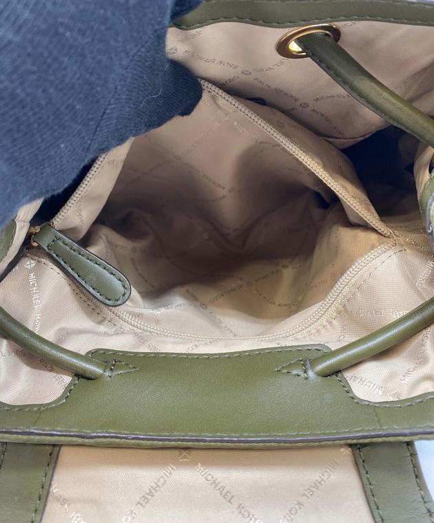 中古・古着通販】MICHAEL KORS (マイケル・コース) リュック グリーン
