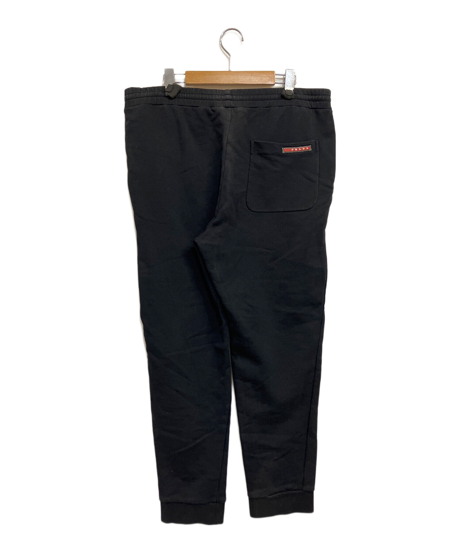 中古・古着通販】PRADA (プラダ) スウェットパンツ ブラック サイズ