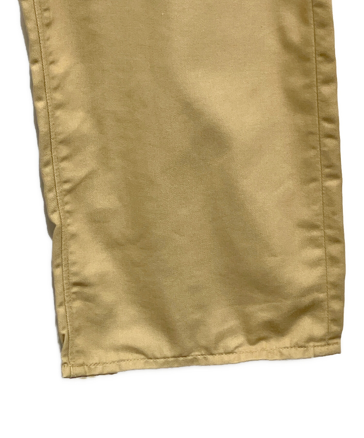 中古・古着通販】FOUNDOUR (ファウンダ) COLOR DENIM PANTS ベージュ
