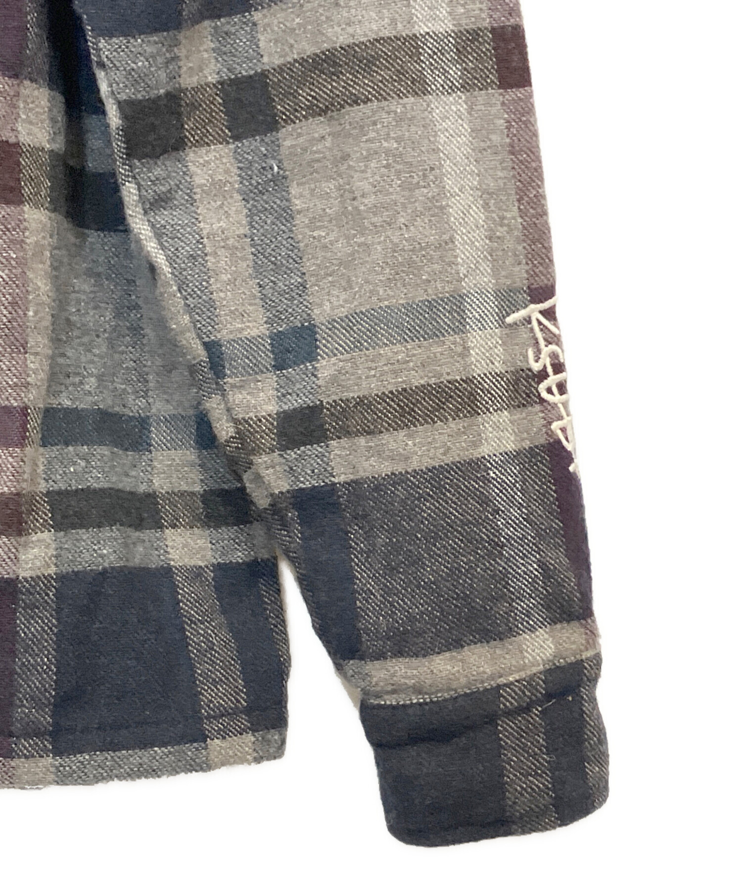 スビっち 中古・古着通販】KITH (キス) Ksubi (スビ) KACE ZIP SHIRT DARK PLAID