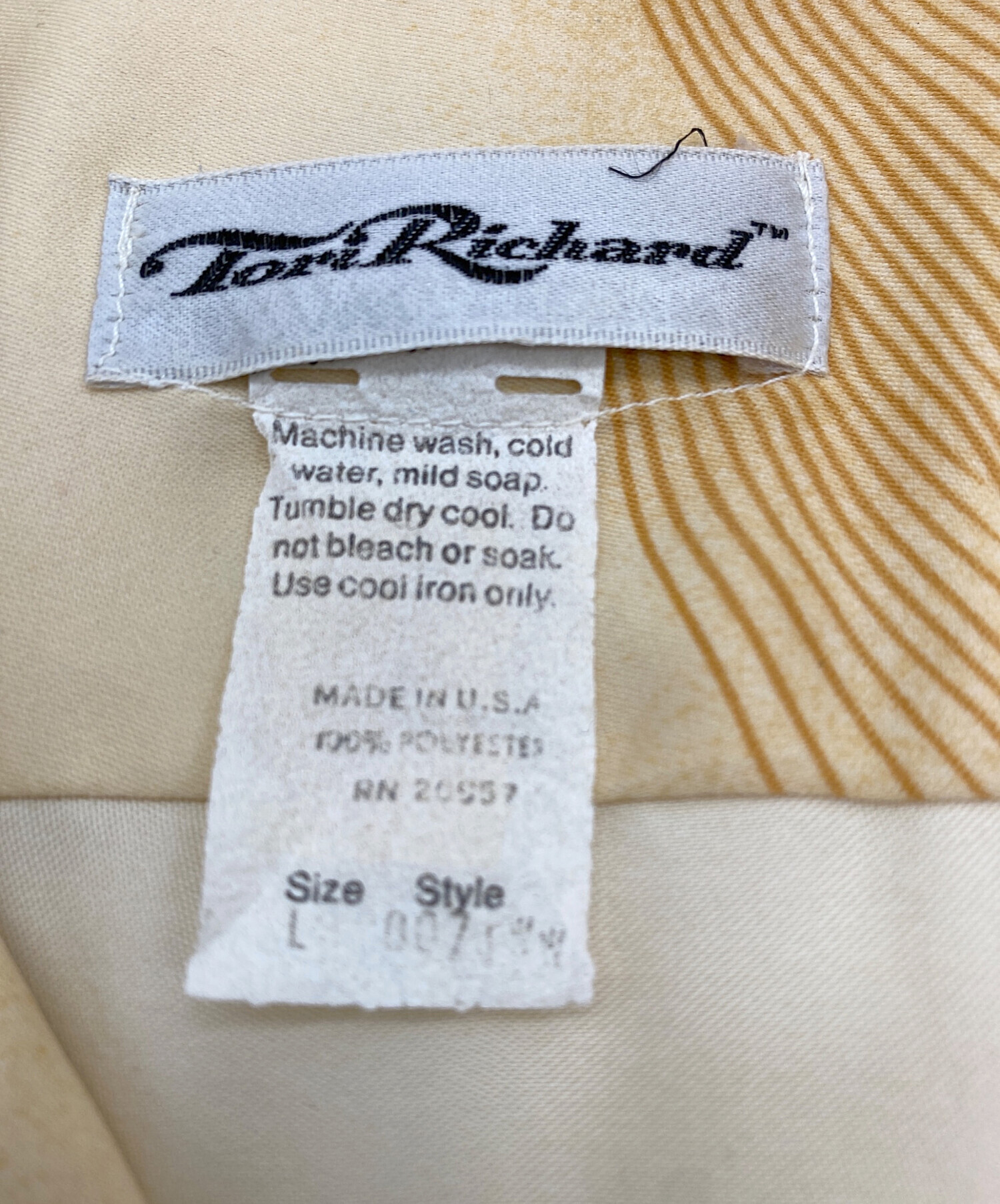 中古・古着通販】TORI RICHARD (トリリチャード) '70s リゾートシャツ