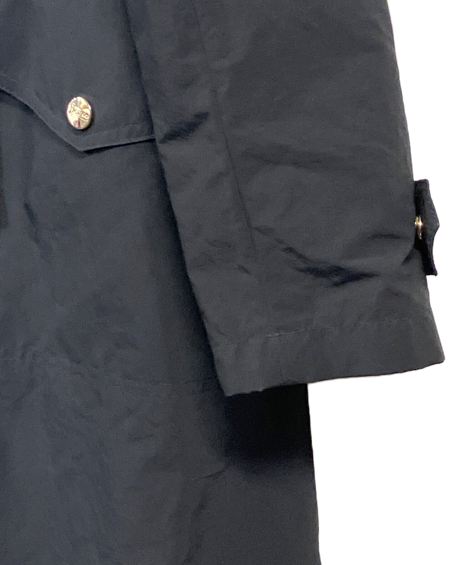 中古・古着通販】HERNO (ヘルノ) フーデッドナイロンコート ネイビー