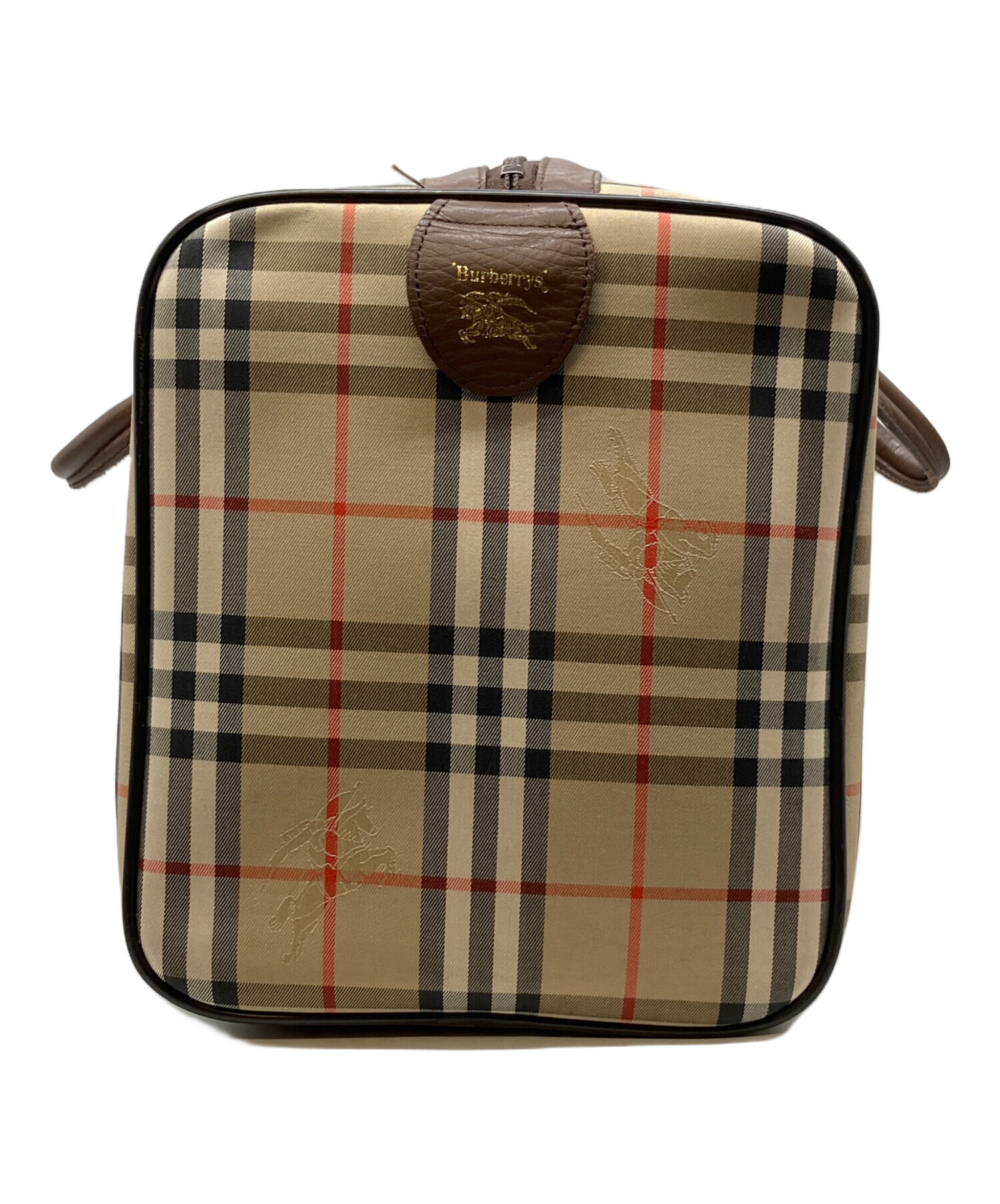 中古・古着通販】BURBERRY (バーバリー) ボストンバッグ ベージュ