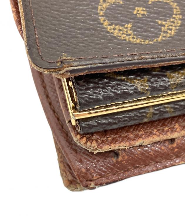 ルイヴィトン 財布 断捨離中^ ^ 中古・古着通販】LOUIS VUITTON (ルイ ヴィトン) 2つ折り財布