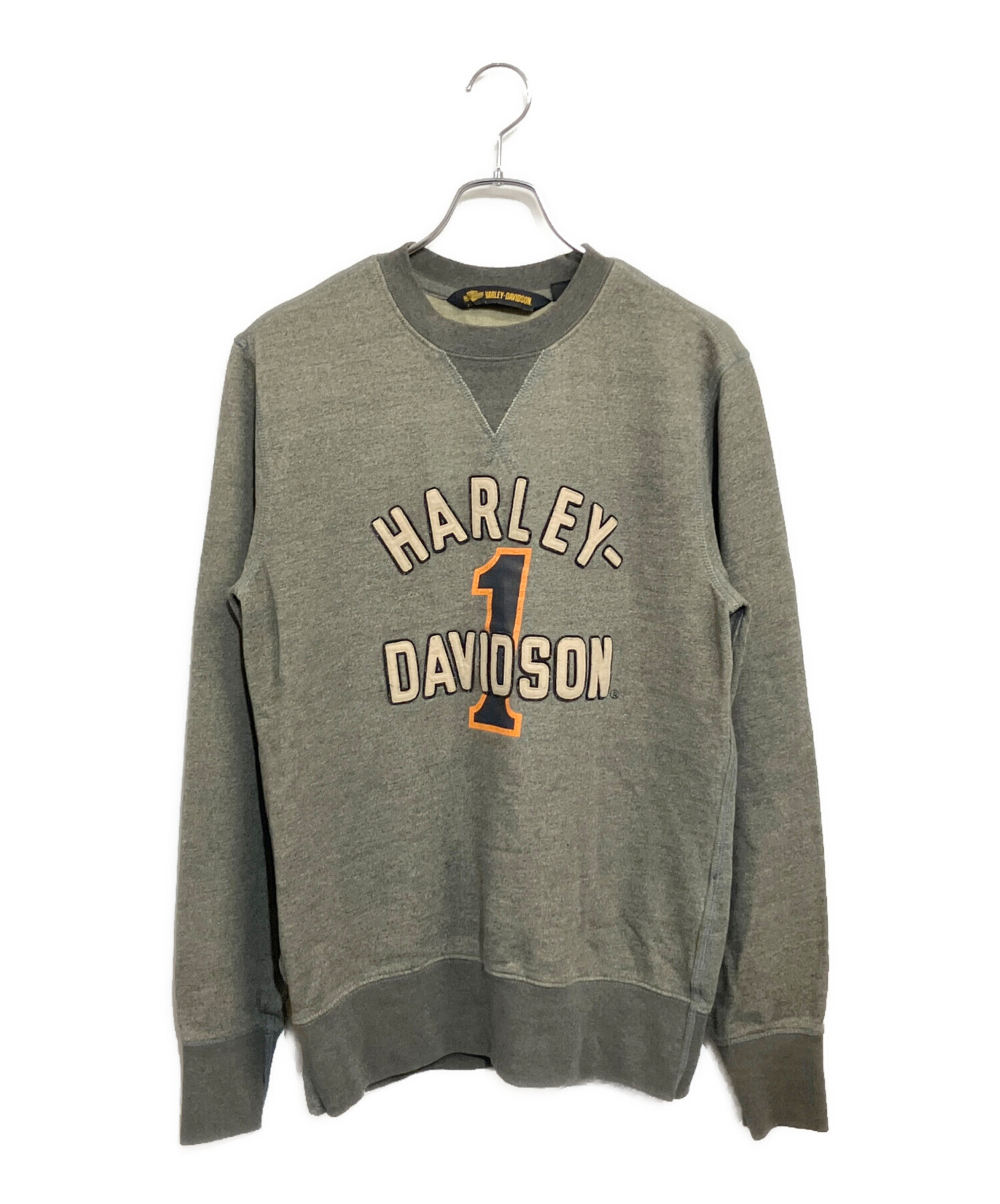 HARLEY DAVIDSON ハーレーダビッドソン 両面ロゴ　スウェット 中古・古着通販】HARLEY-DAVIDSON (ハーレーダビッドソン) ロゴパッチ