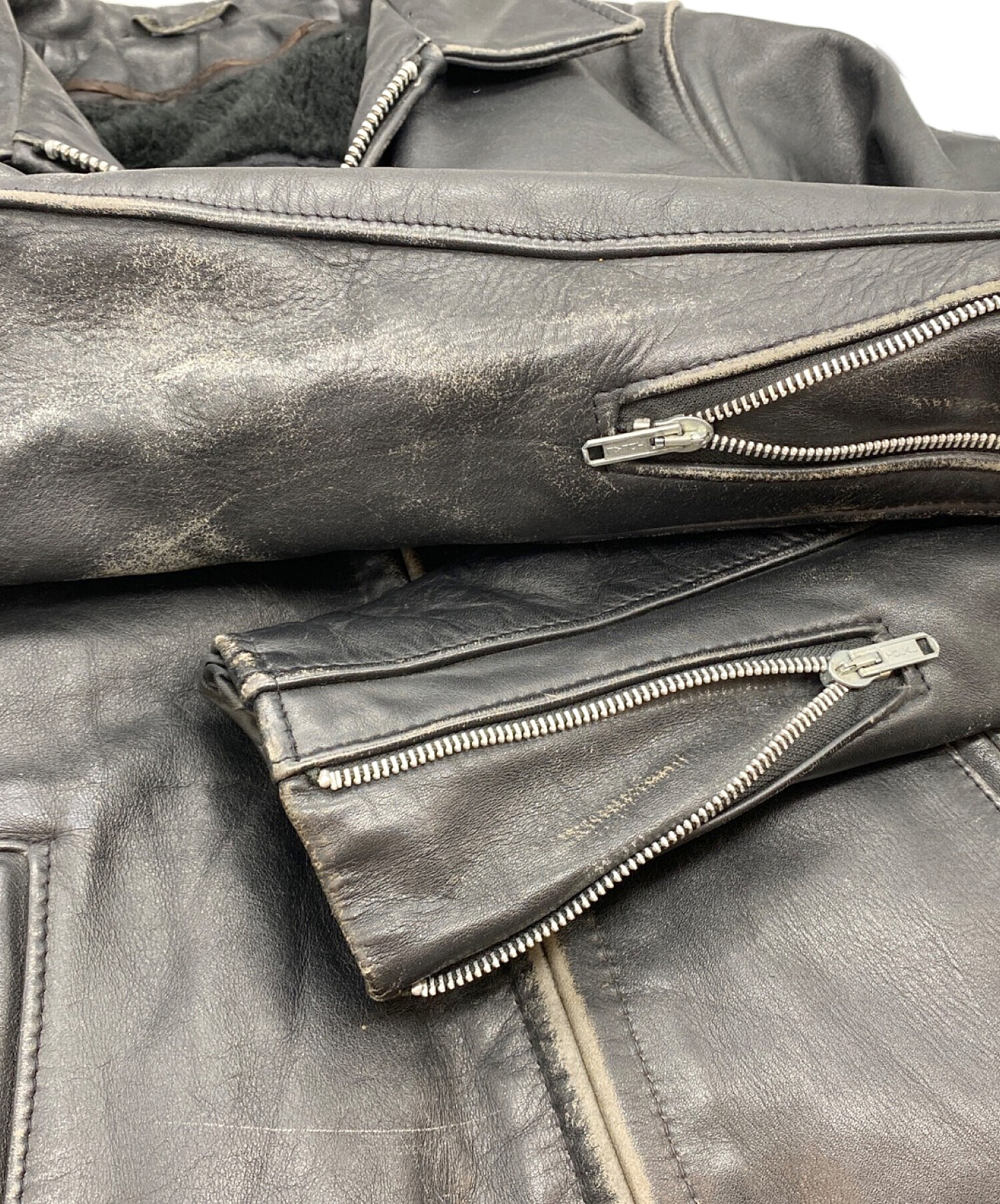 中古・古着通販】Schott (ショット) シングルライダースジャケット