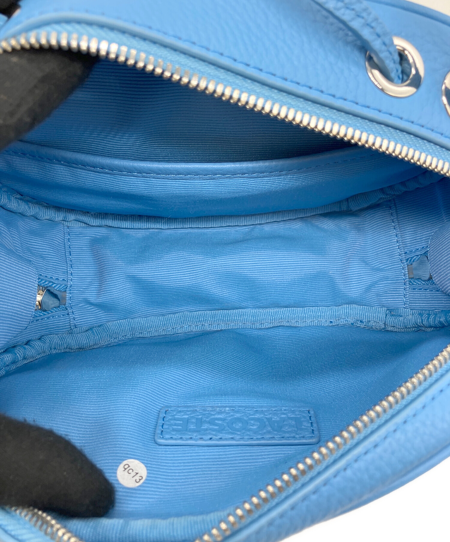 中古・古着通販】LACOSTE (ラコステ) ショルダーバッグ ブルー 