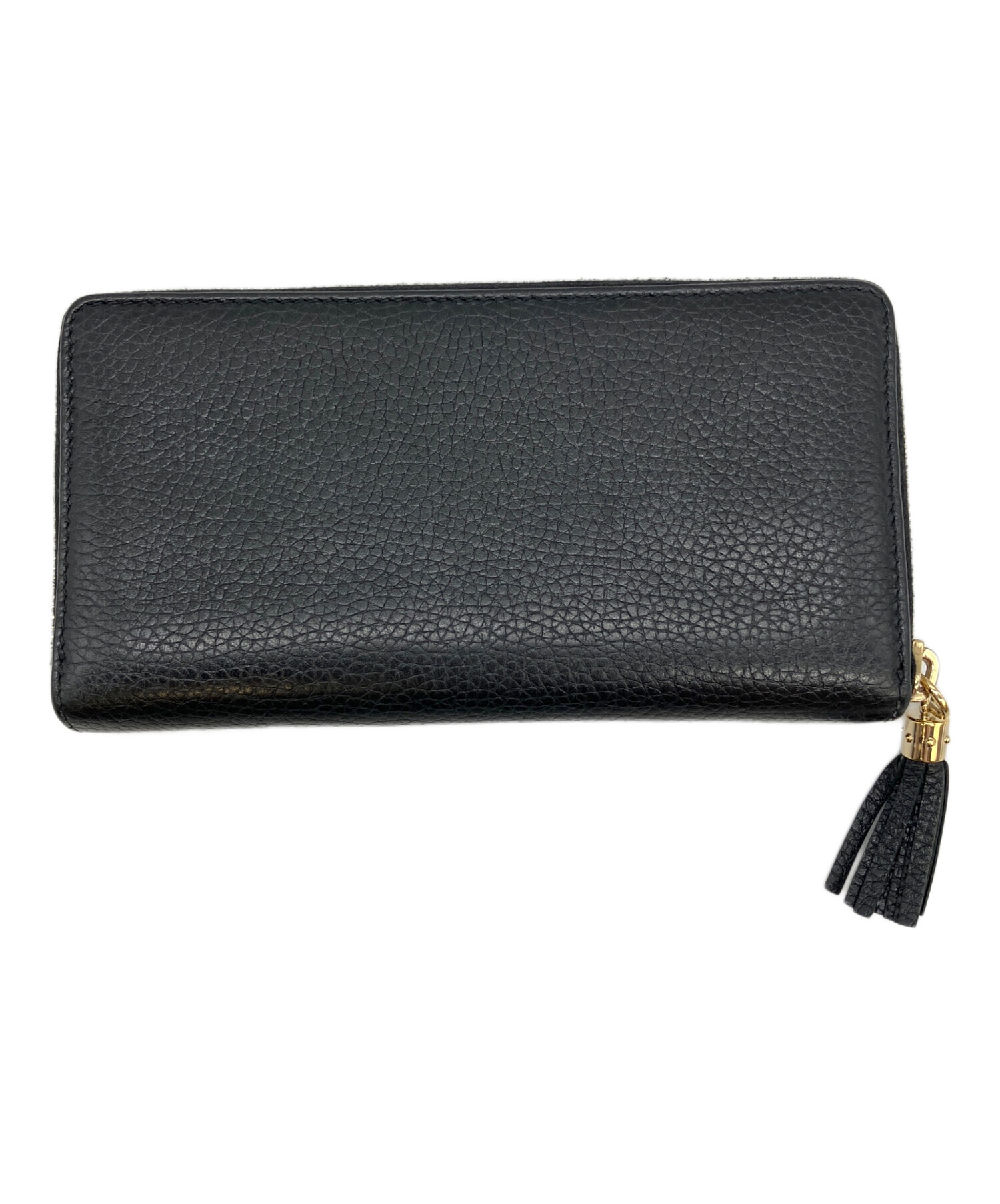 中古・古着通販】GUCCI (グッチ) 長財布 ブラック｜ブランド・古着通販