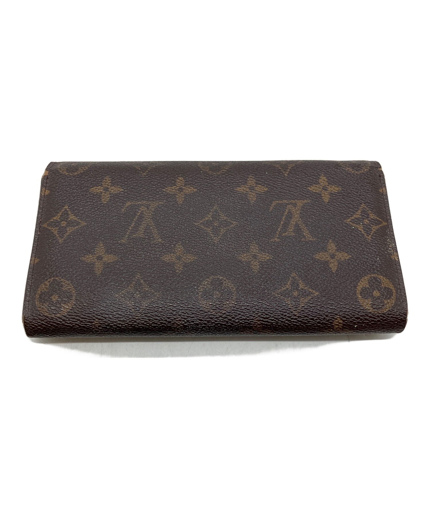 中古・古着通販】LOUIS VUITTON (ルイ ヴィトン) 長財布 ブラウン 中古・古着通販】LOUIS VUITTON (ルイ ヴィトン) 長財布 ブラウン