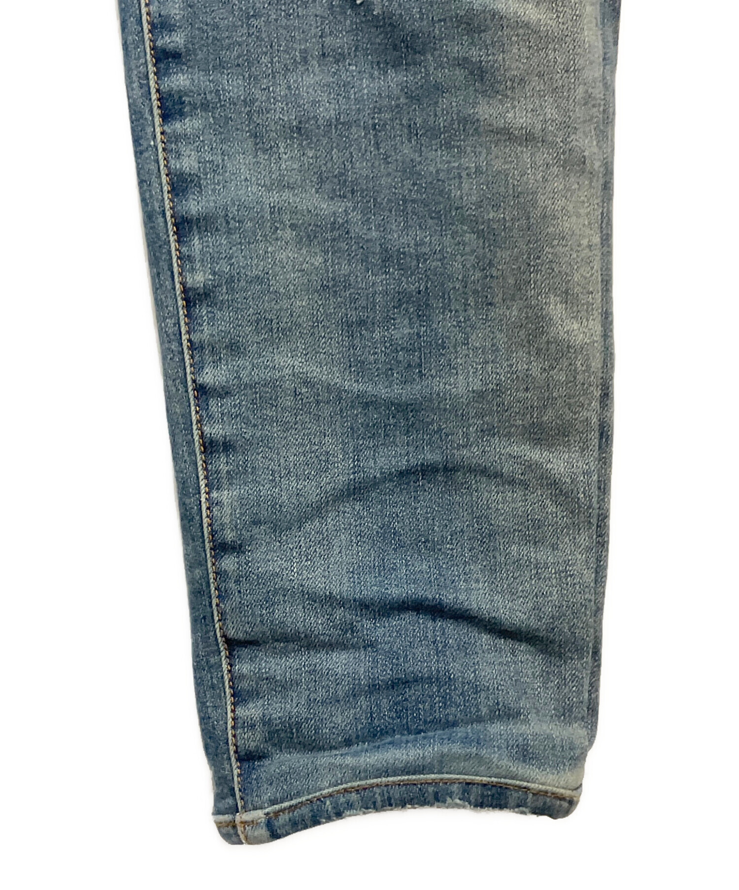 中古・古着通販】AMIRI (アミリ) ダメージデニムパンツ インディゴ