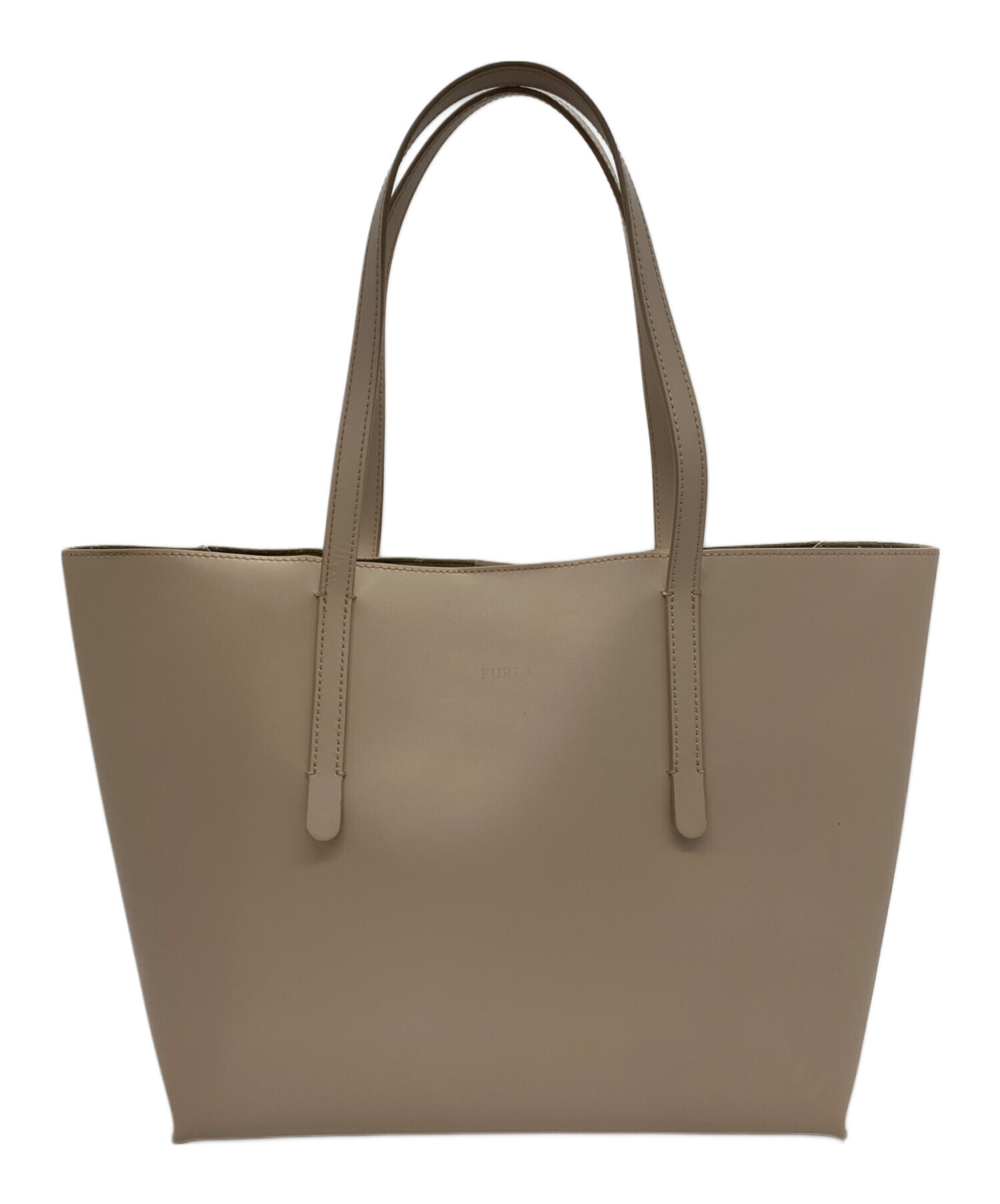 中古・古着通販】FURLA (フルラ) トートバッグ ピンクベージュ 