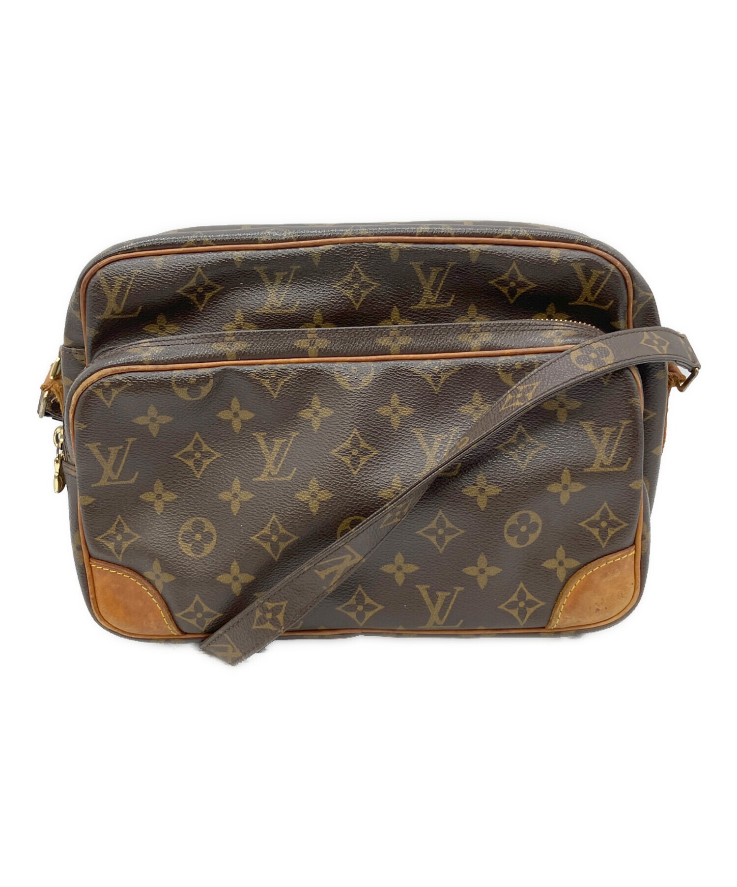 LOUIS VUITTON ルイヴィトン ショルダーバッグ  茶 【古着】【中古】【送料無料】 LOUIS VUITTON - LOUIS VUITTON ルイヴィトン ショルダーバッグ 茶