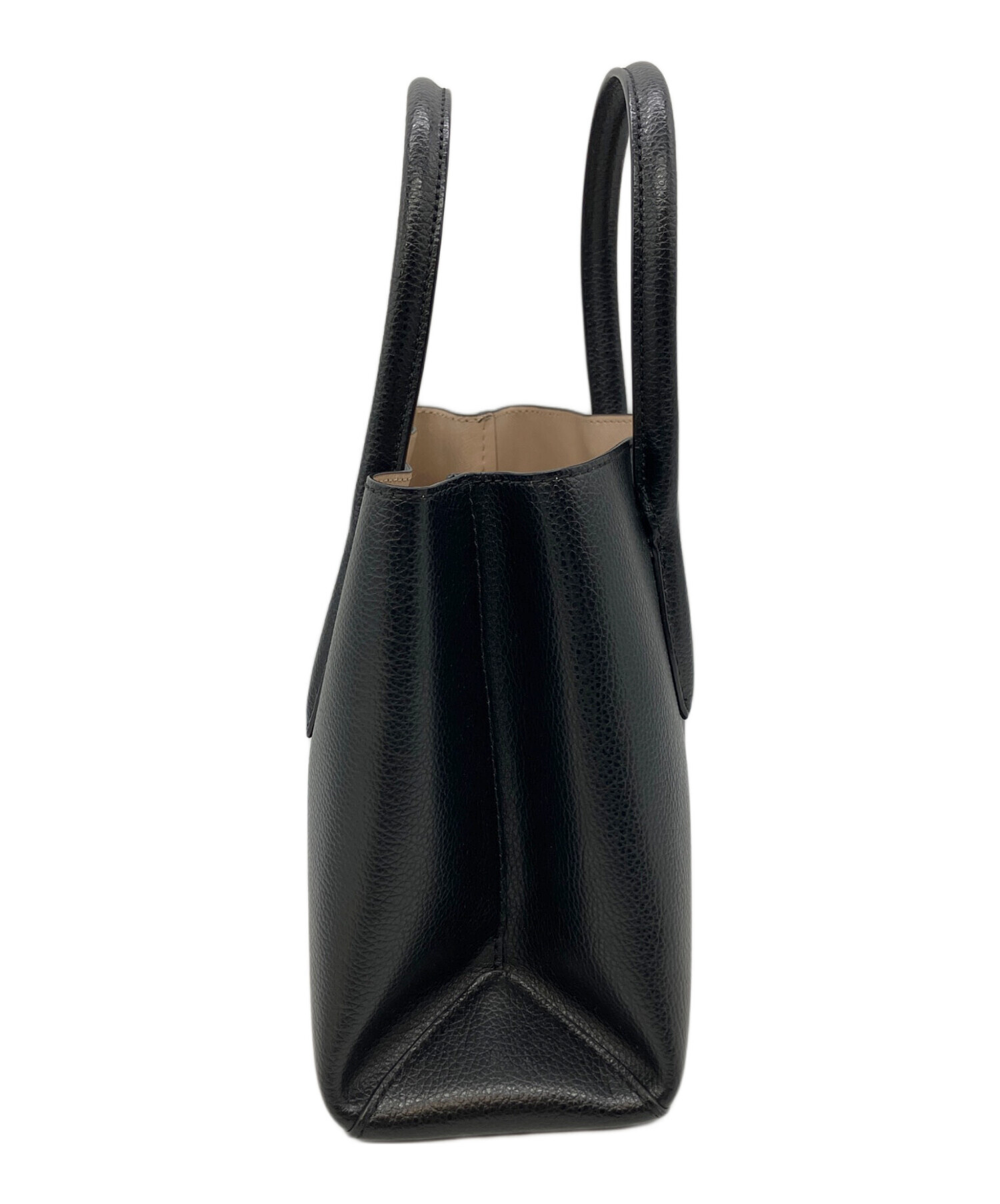 中古・古着通販】Kate Spade (ケイトスペード) ハンドバッグ ブラック 中古・古着通販】Kate Spade (ケイトスペード) ハンドバッグ ブラック