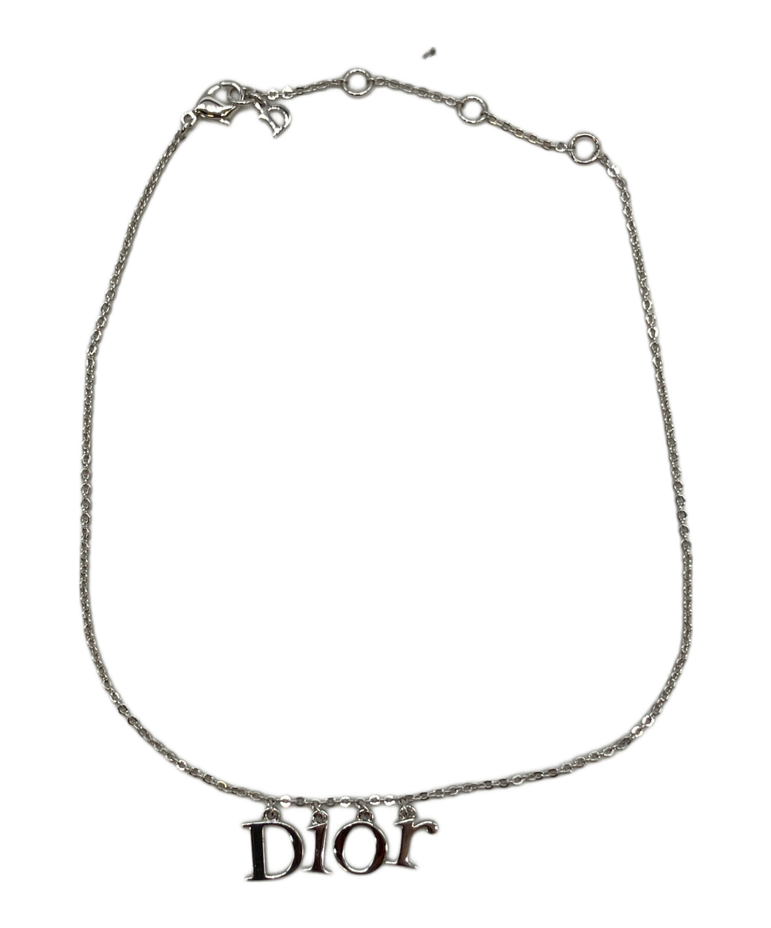 Christian Dior（ディオール） ネックレス シルバー925 中古・古着通販】Christian Dior (クリスチャン ディオール